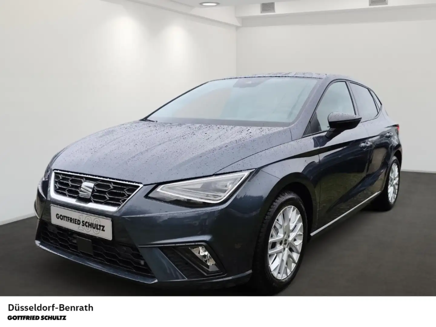 SEAT Ibiza FR 1.0 TSI DSG Voll-LED Navi Einparkhilfe Rückfahr Grau - 1