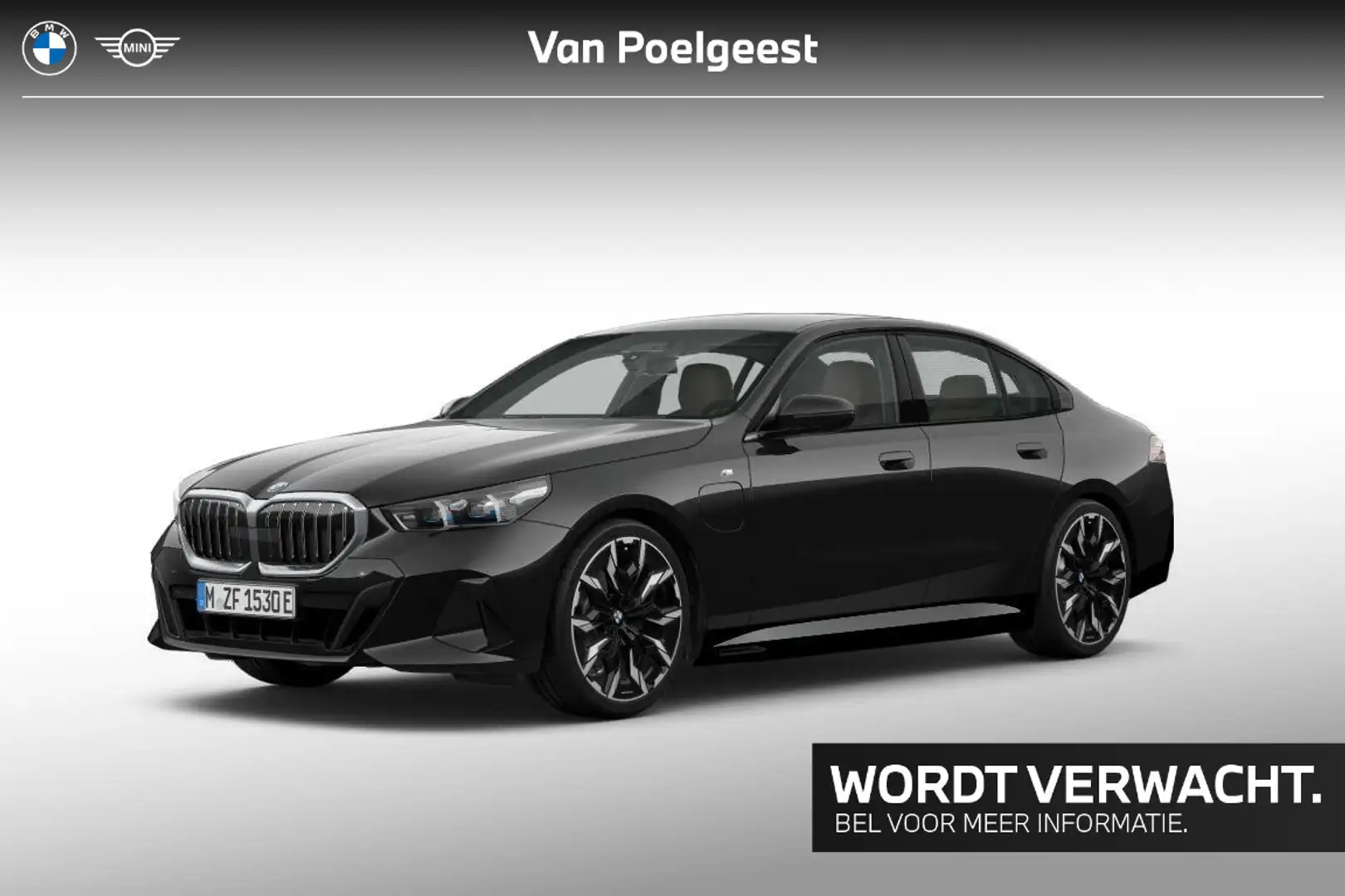 BMW 530 5 Serie Sedan 530e M Sport Edition M Sportpakket A Schwarz - 1