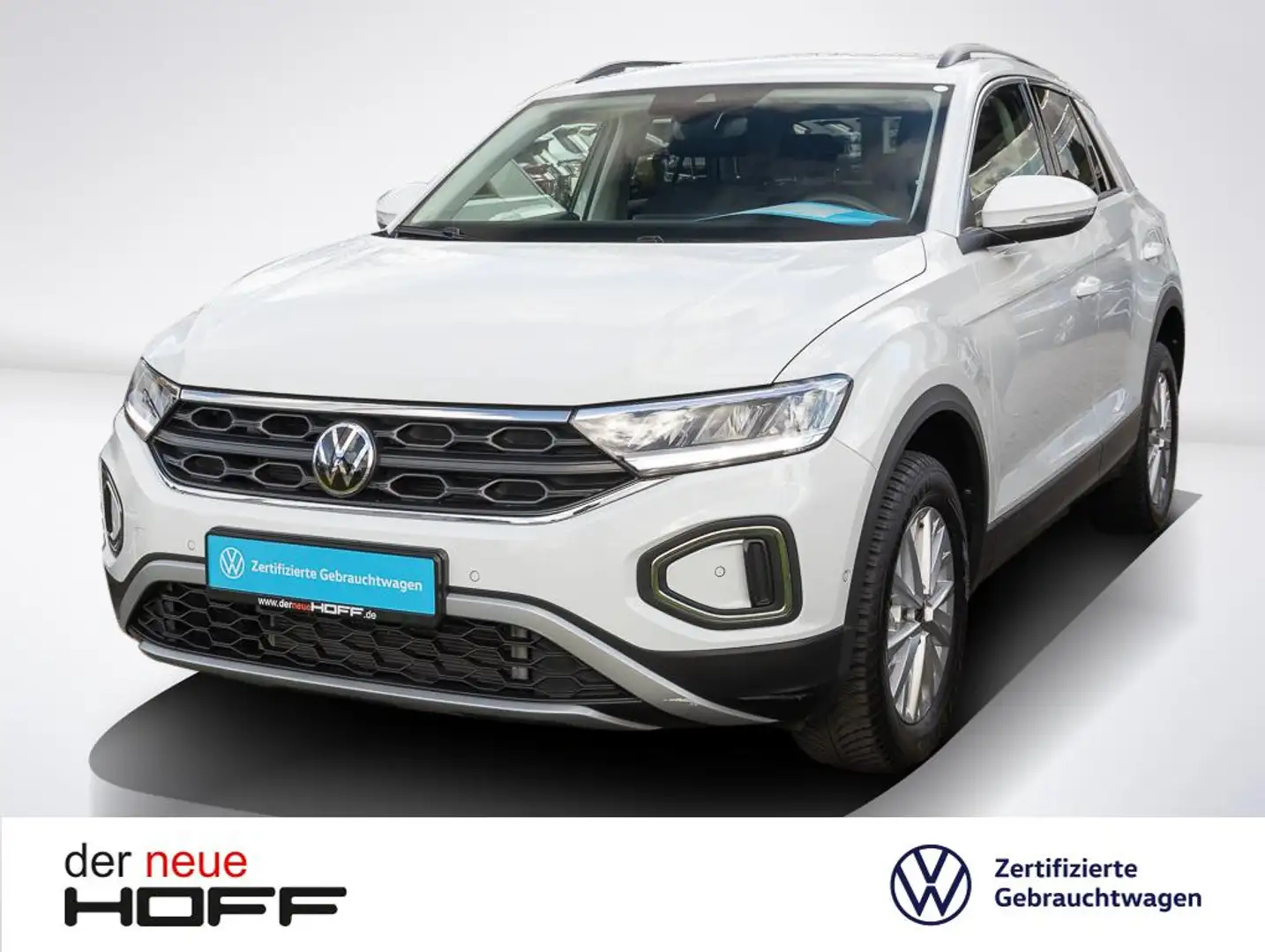 Volkswagen T-Roc 1.0 TSI Life Navi Bluetooth LED Weiß - 1
