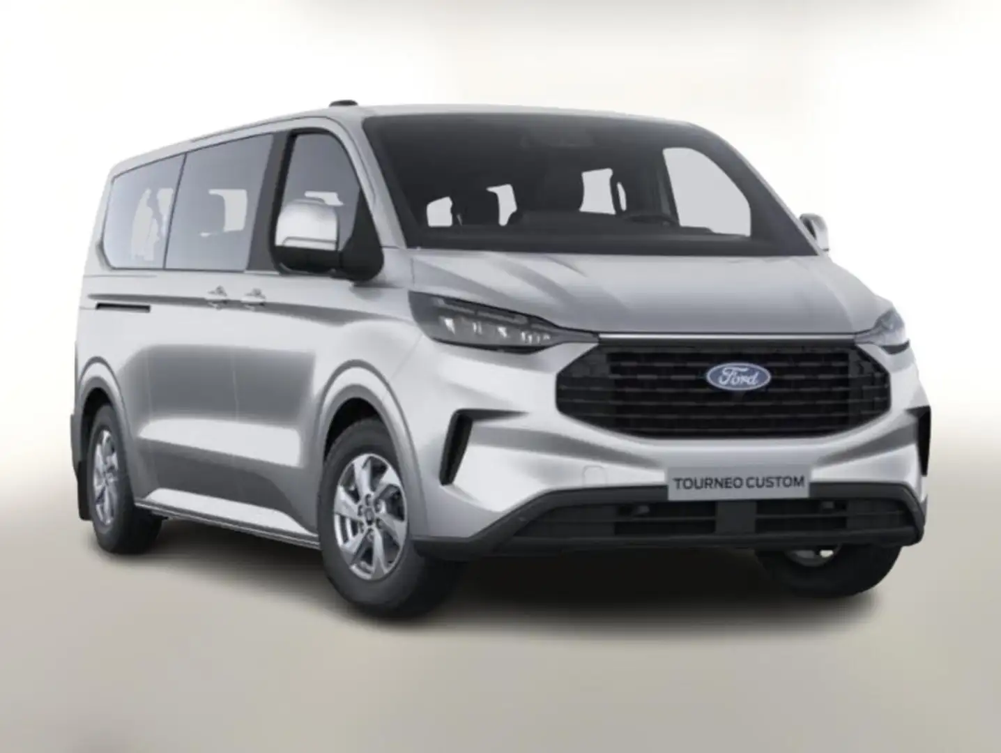 Ford Tourneo Custom Trend L2 ACC AHK Nav SHZ 3Z-Klima 100 kW (136 P... Silber - 1