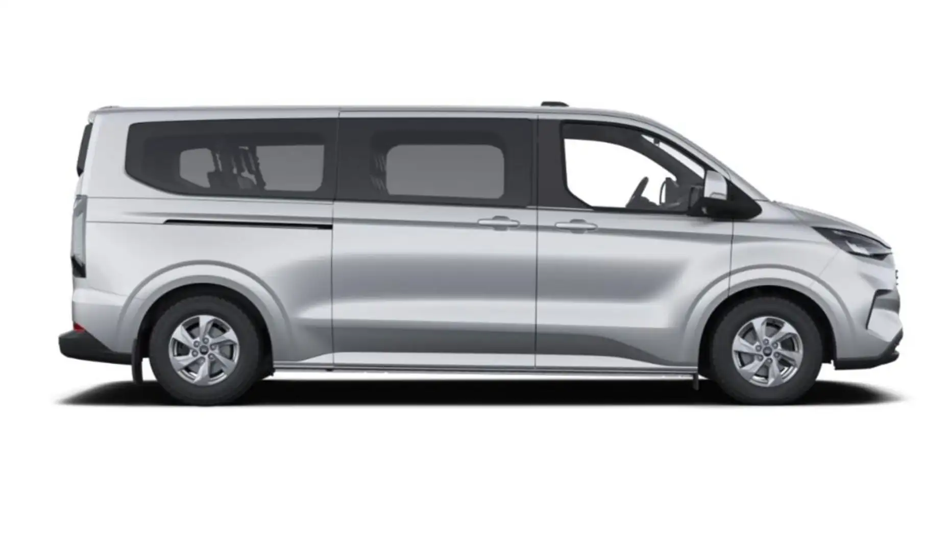 Ford Tourneo Custom Trend TDCi 136 320 L2 ACC AHK Nav 100 kW (136 P... Silber - 2