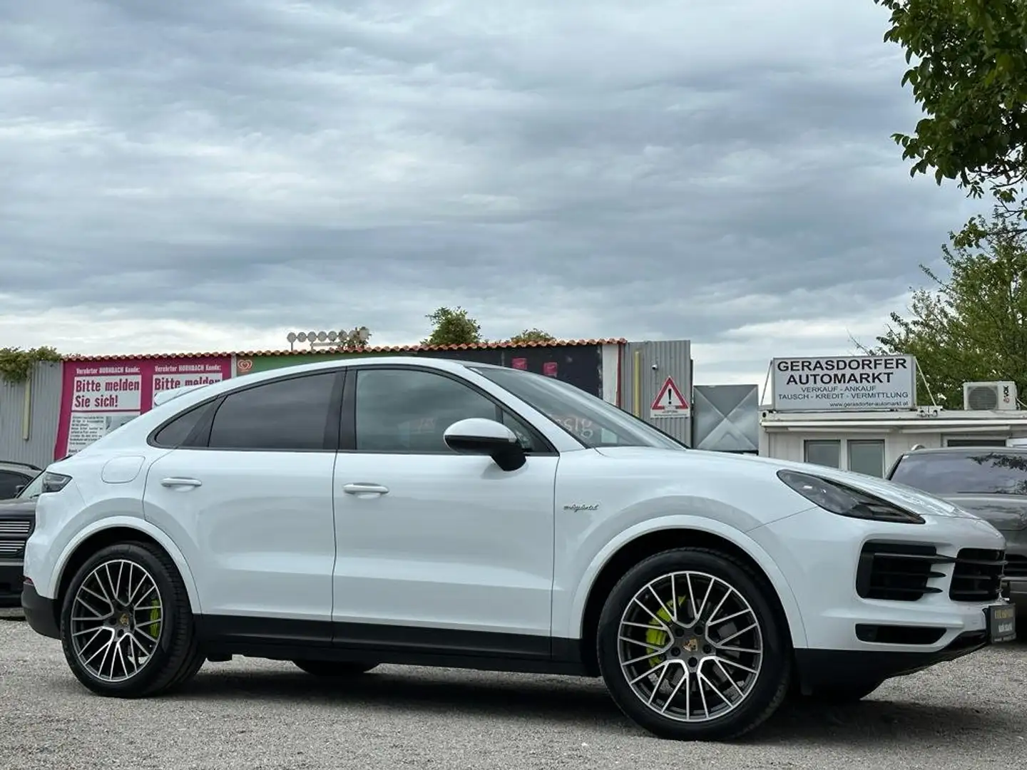 Porsche Cayenne Coupe E-Hybrid **Leasing*Garantie*ACC*Head-up** Weiß - 1