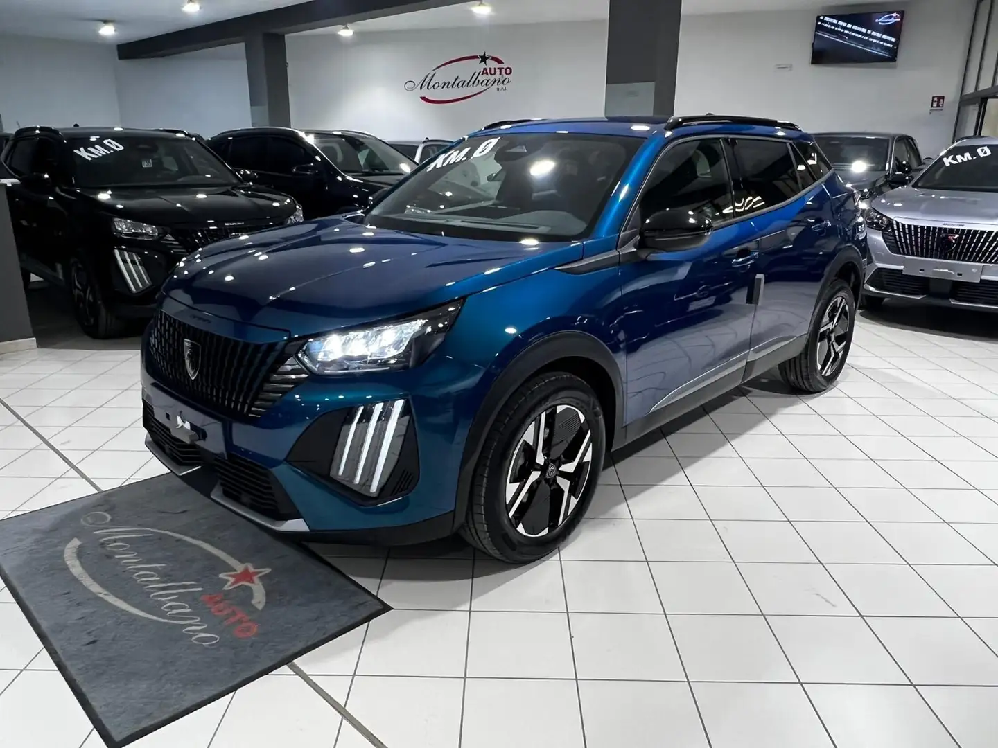 Peugeot 2008 2008 PureTech 100 S&S Allure Bleu - 1