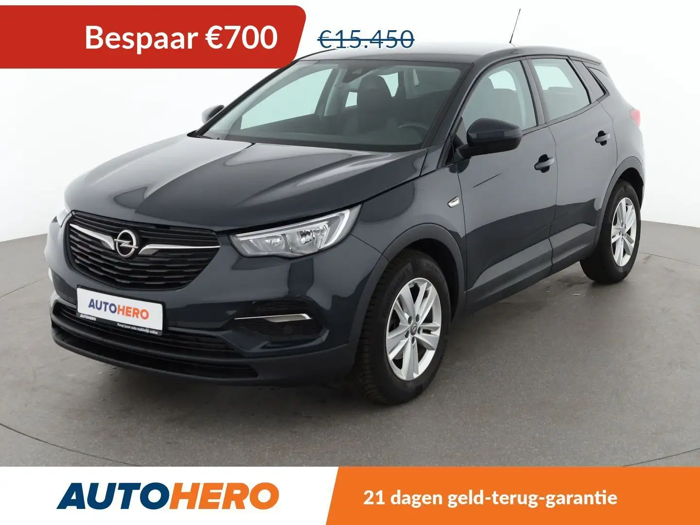 Opel Grandland X 1.2 Turbo Edition Grijs - 1