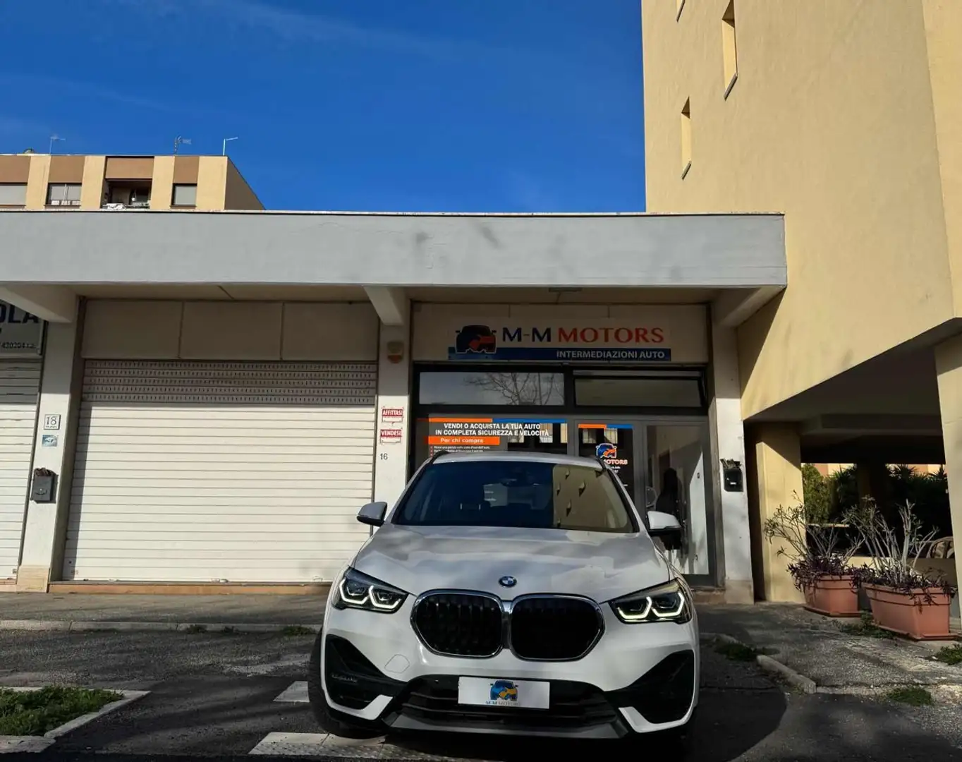 BMW X1 ADVANTAGE XDRIVE Bianco - 2