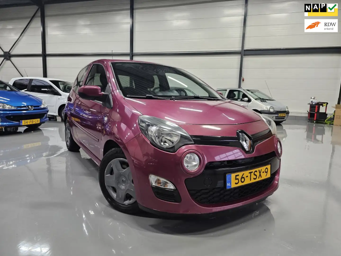 Renault Twingo 1.2 16V Collection Airco|Cruise |Trekhaak |Nap Violet - 1