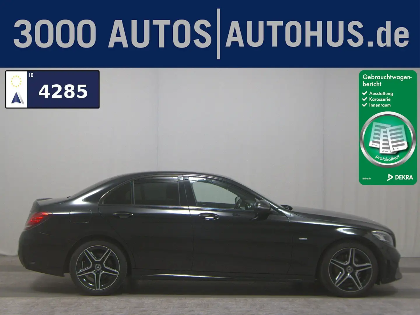 Mercedes-Benz C 220 d AMG-Line Navi Widescreen LED Distr.+ Noir - 1