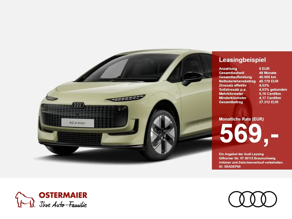 Audi A2 0 из Европы — купить под ключ
