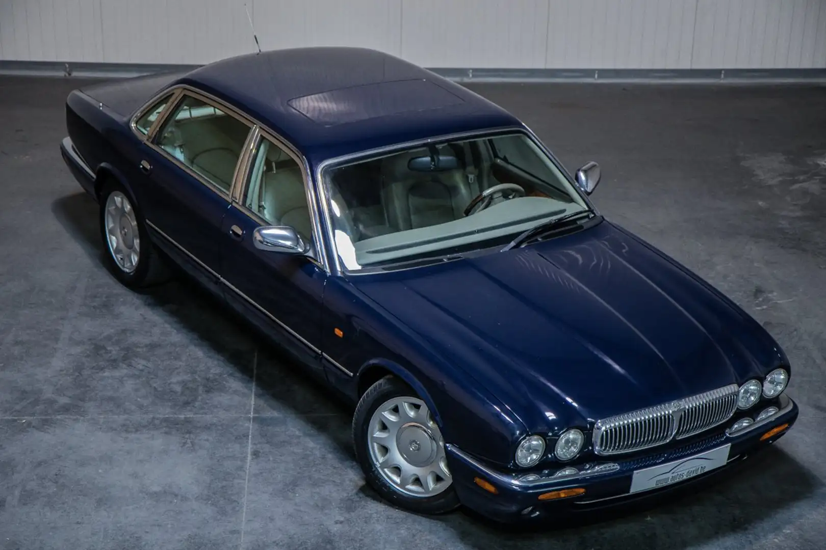 Daimler Super V8 Jaguar 4.0 / MEMORYSEATS*ZETELVERWARMING*HISTORIEK Azul - 2