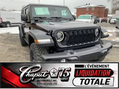  2026 Jeep Wrangler Willys 4-Door 4WD   