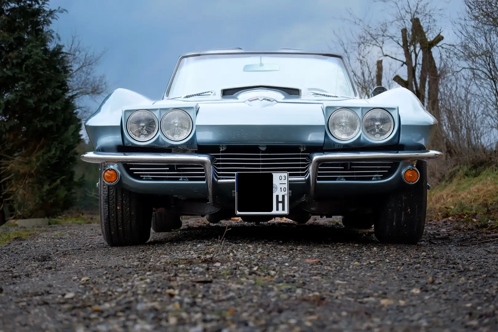 Corvette C2 Sting Ray Blau - 1