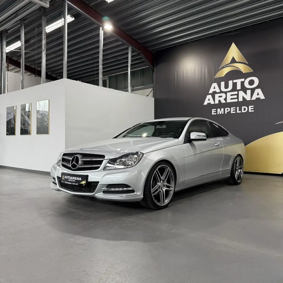 Mercedes-Benz C 180 Coupe CGI BlueEffi. *Sport*Navi*Memory*AHK Silber - 1