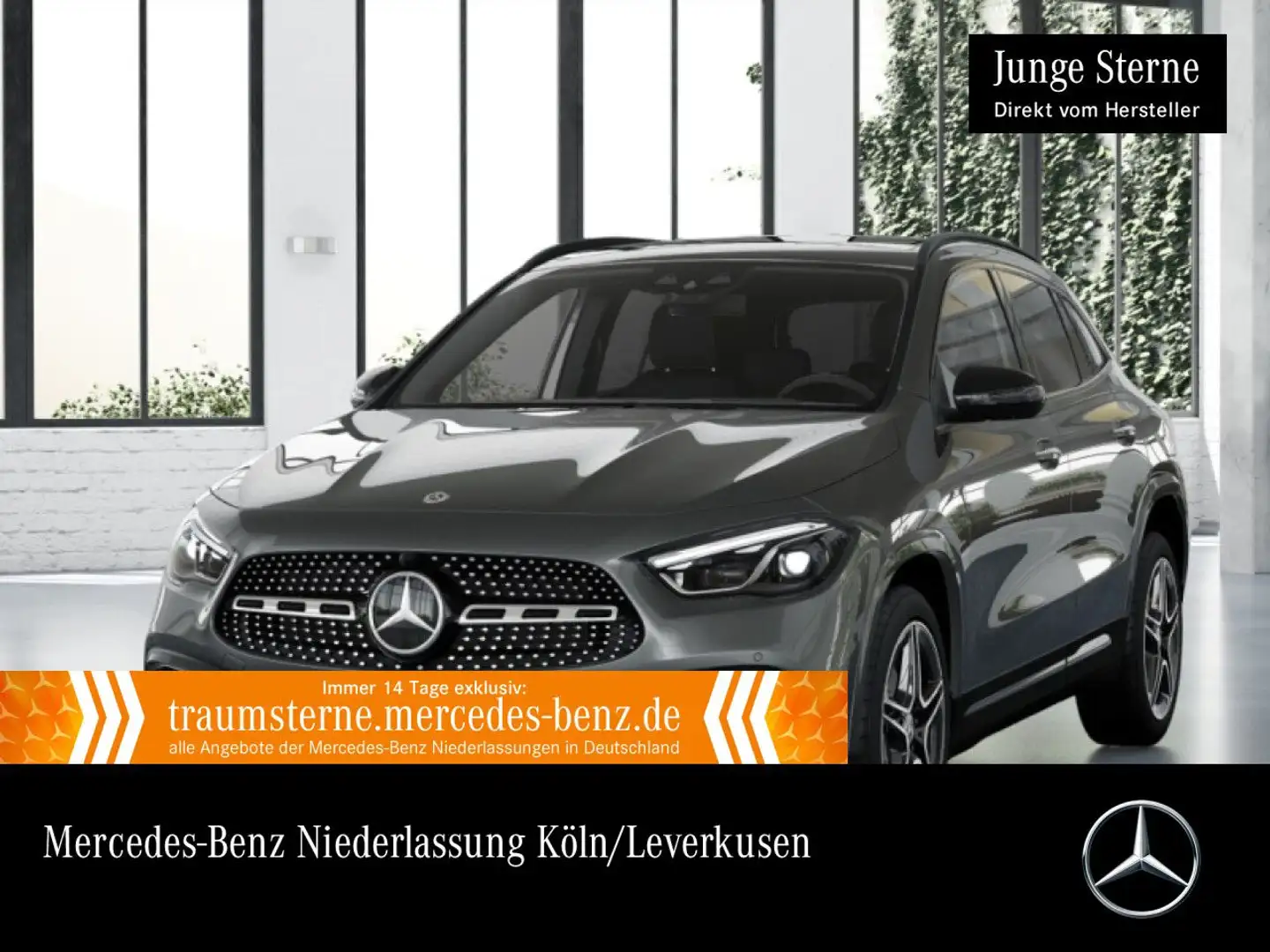 Mercedes-Benz GLA 250 4M AMG+NIGHT+PANO+360°+AHK+MULTIBEAM+19" Grau - 1