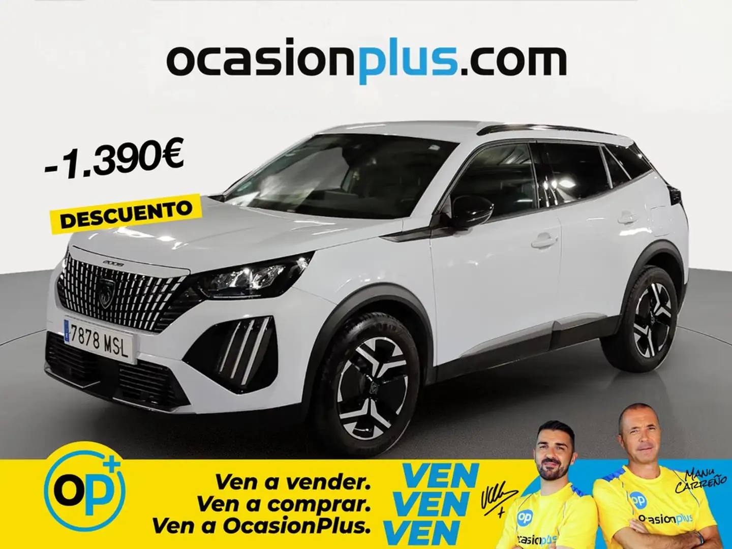 Peugeot 2008 1.2 PureTech S&S Allure EAT8 130 Blanco - 1