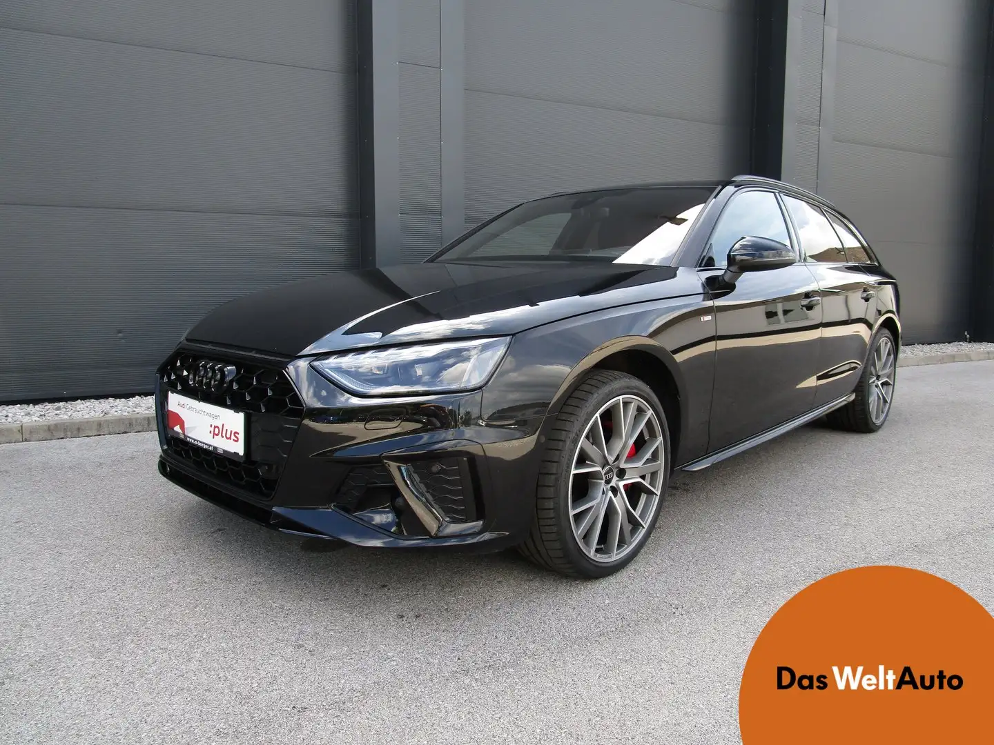 Audi A4 40 TDI quattro S line Noir - 1