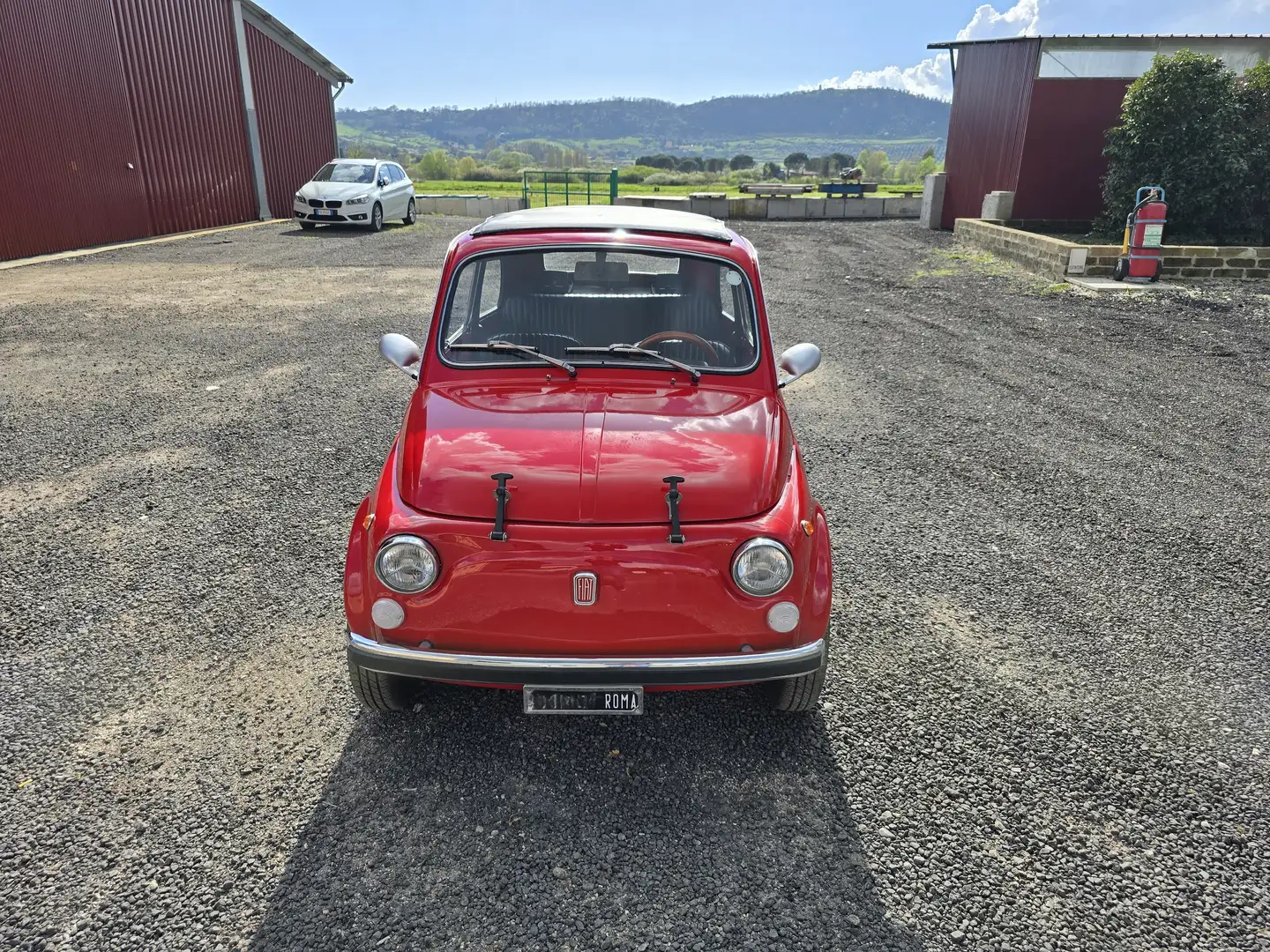 Fiat 500 F - targata FR Rosso - 2