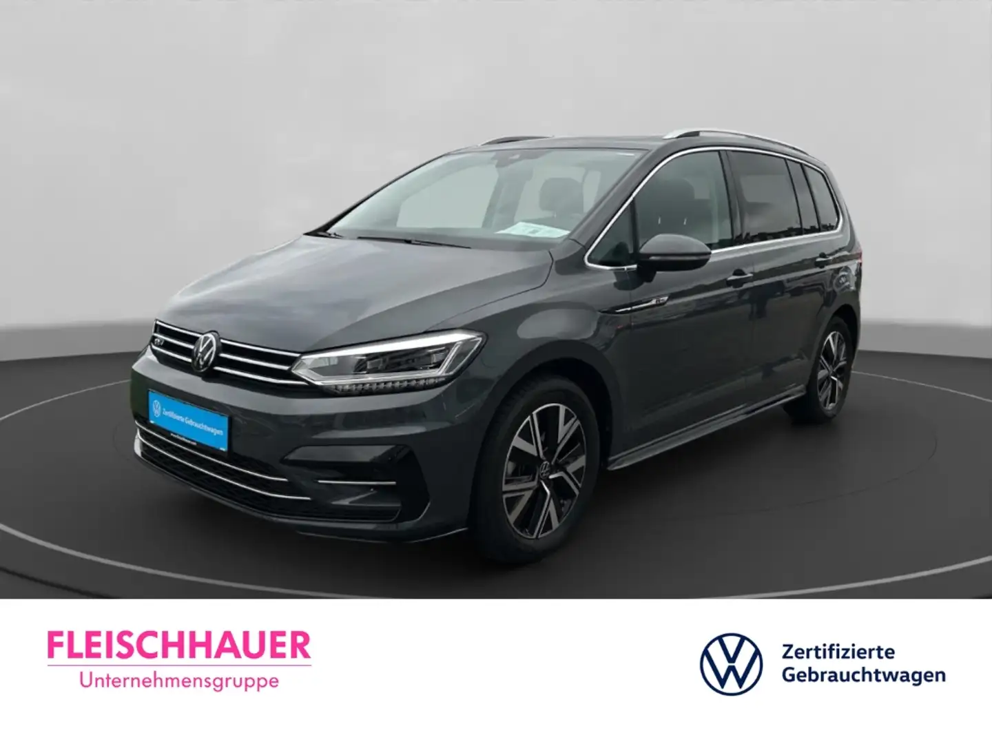 Volkswagen Touran Highline 2.0 DSG+KLIMAAUT+PANORAMAD+AHK Grau - 1