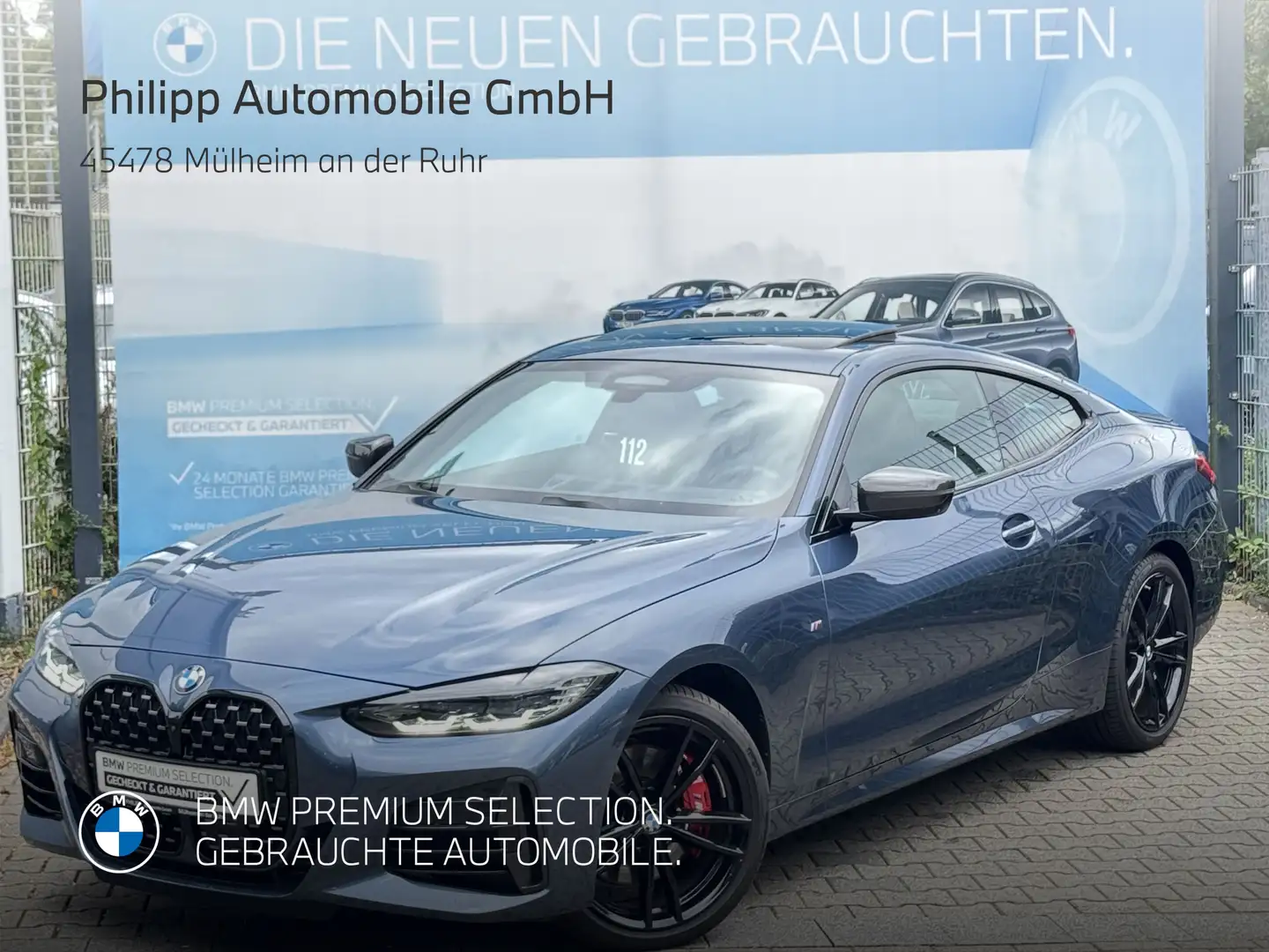 BMW 440 M440i xDrive Coupe M-Sport Carbon-Pak h&k Glasdach Grau - 1