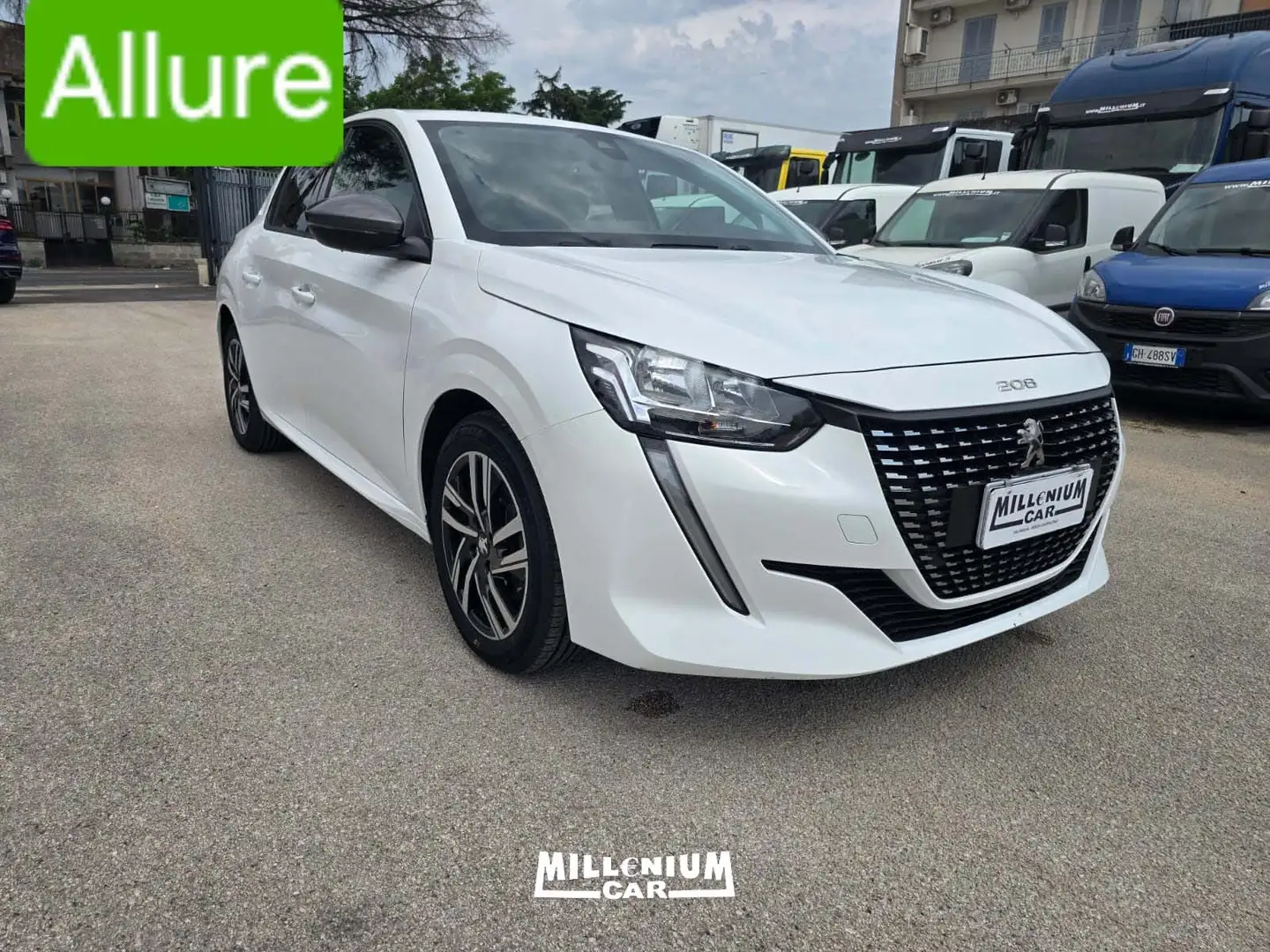 Peugeot 208 1.5 bluehdi Allure Navi Pack s Bianco - 1