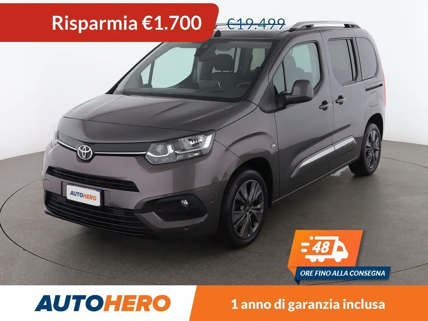 Toyota Proace City 1.2 Turbo Luxury 130 CV A/T Серый - 1