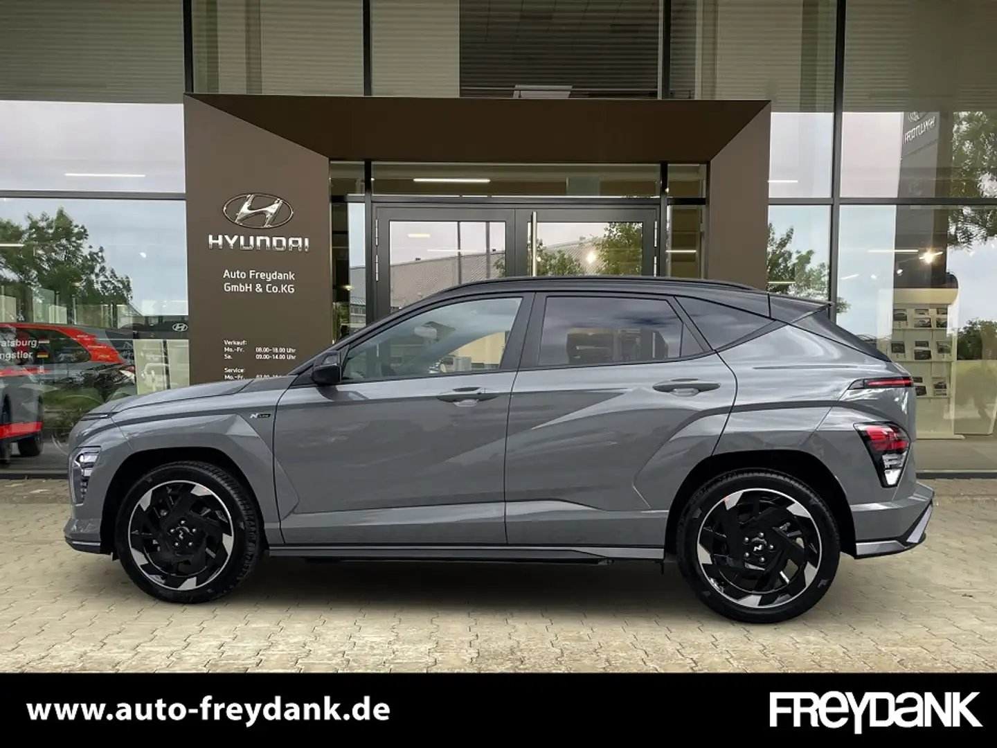 Hyundai KONA Elektro SX2 65,4kWh (218 PS) 2WD N Line X Sitz-Kom Grau - 2