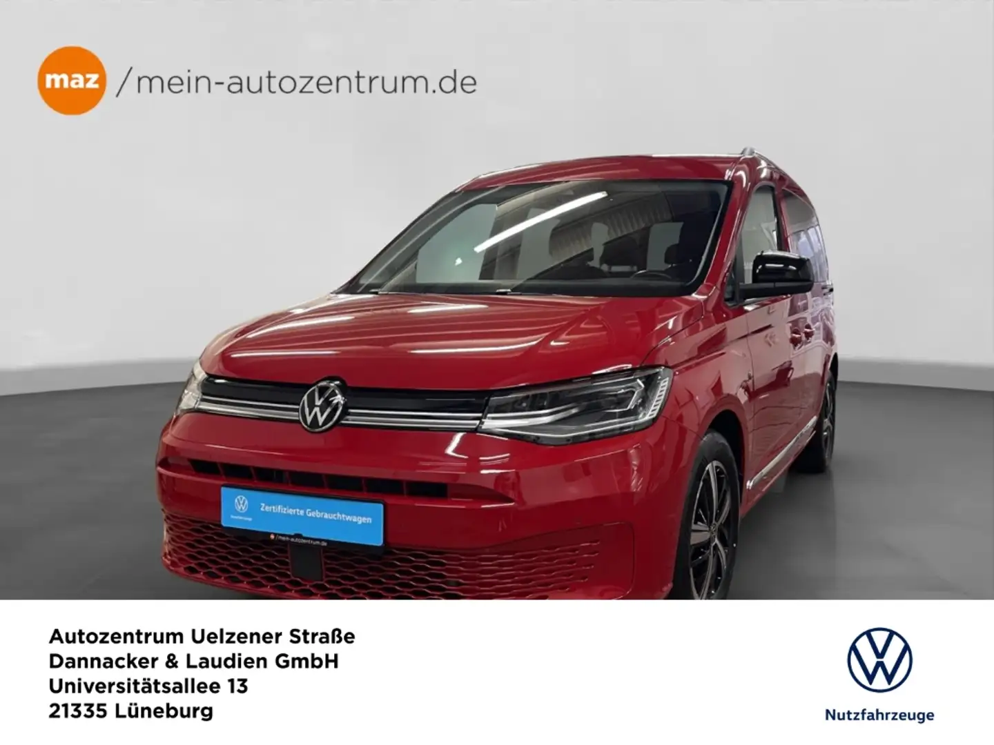Volkswagen Caddy 2.0 TDI Style Alu LED Kamera Sitzh. Standh. Rouge - 1