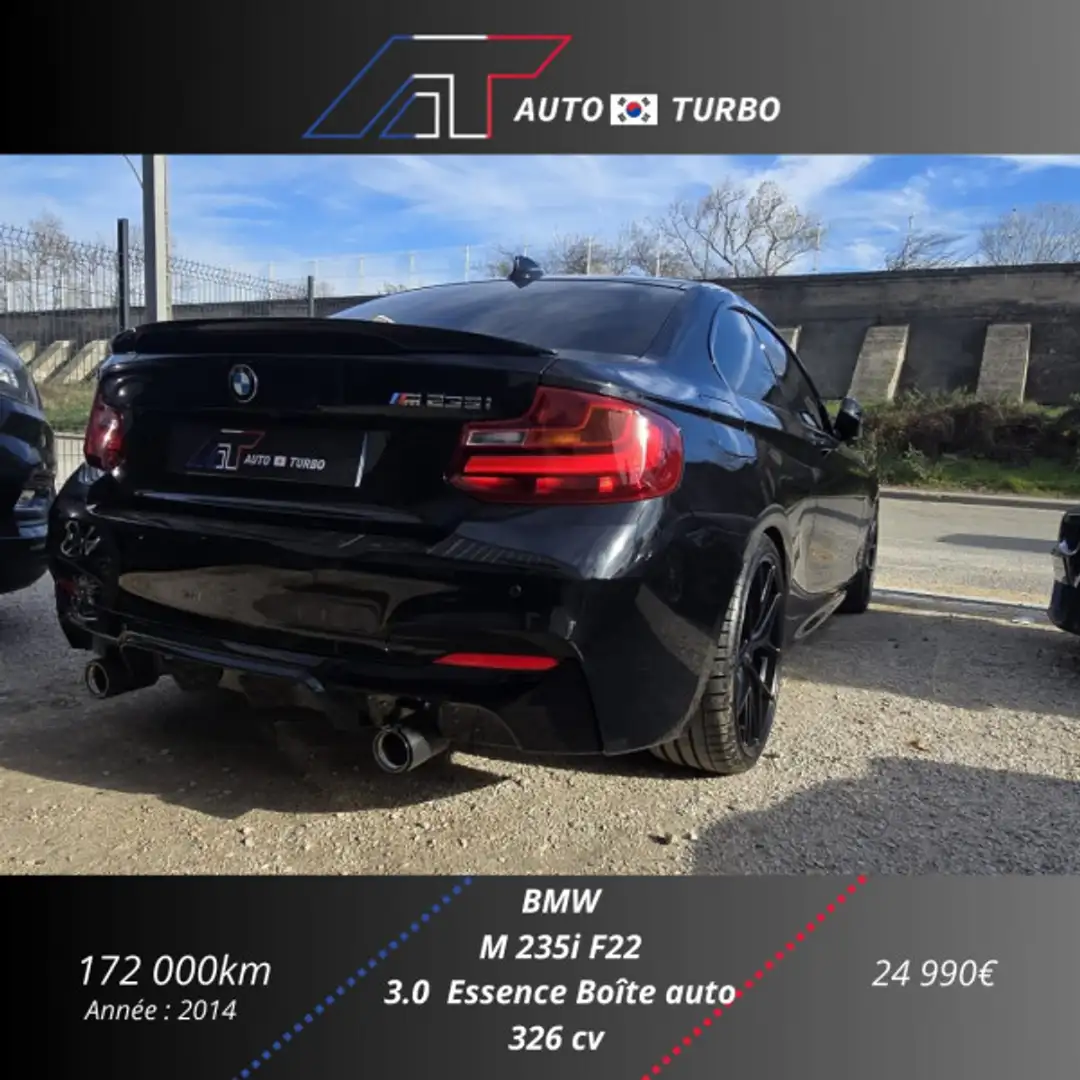 BMW 235 (F22) M235IA 326CH / HARMAN KARDON / LIGNE M PERF / PROPULSION Noir - 2