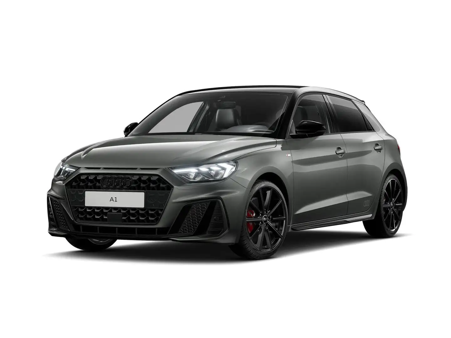 Audi A1 sportback 40 2.0 tfsi identity black 207cv s-troni Grigio - 1