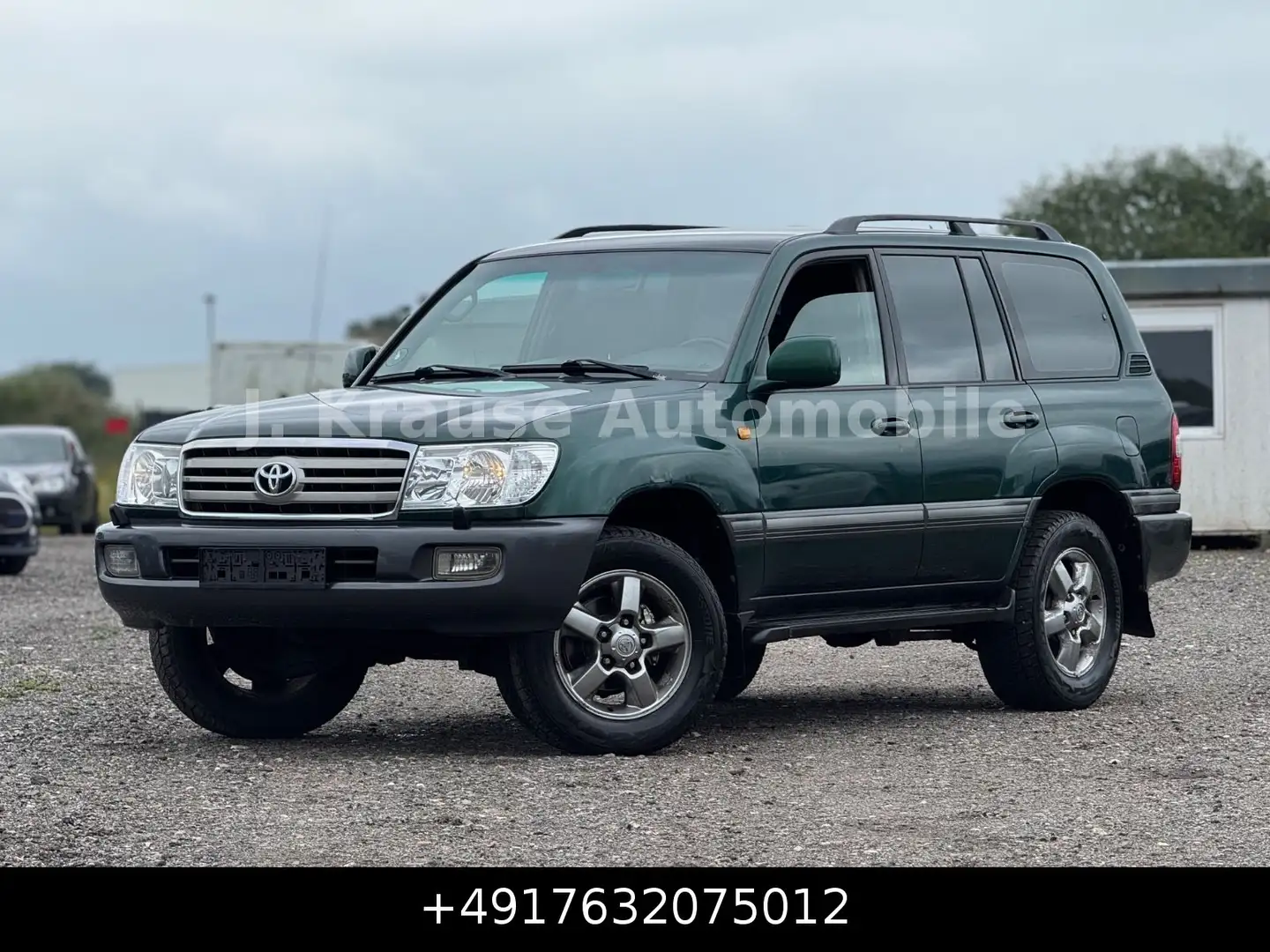 Toyota Land Cruiser 100 4.2 TD Navi Leder Aut. 1.Hand Vert - 1