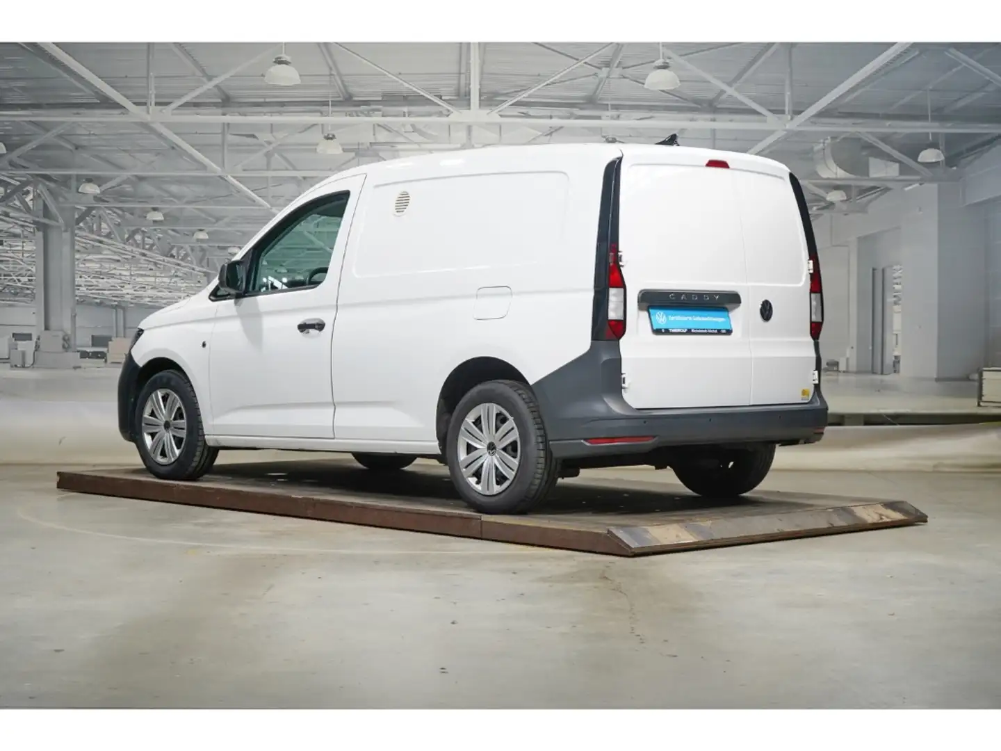 Volkswagen Caddy Cargo 2.0 TDI Radio PDC Heckflügeltüren Weiß - 2