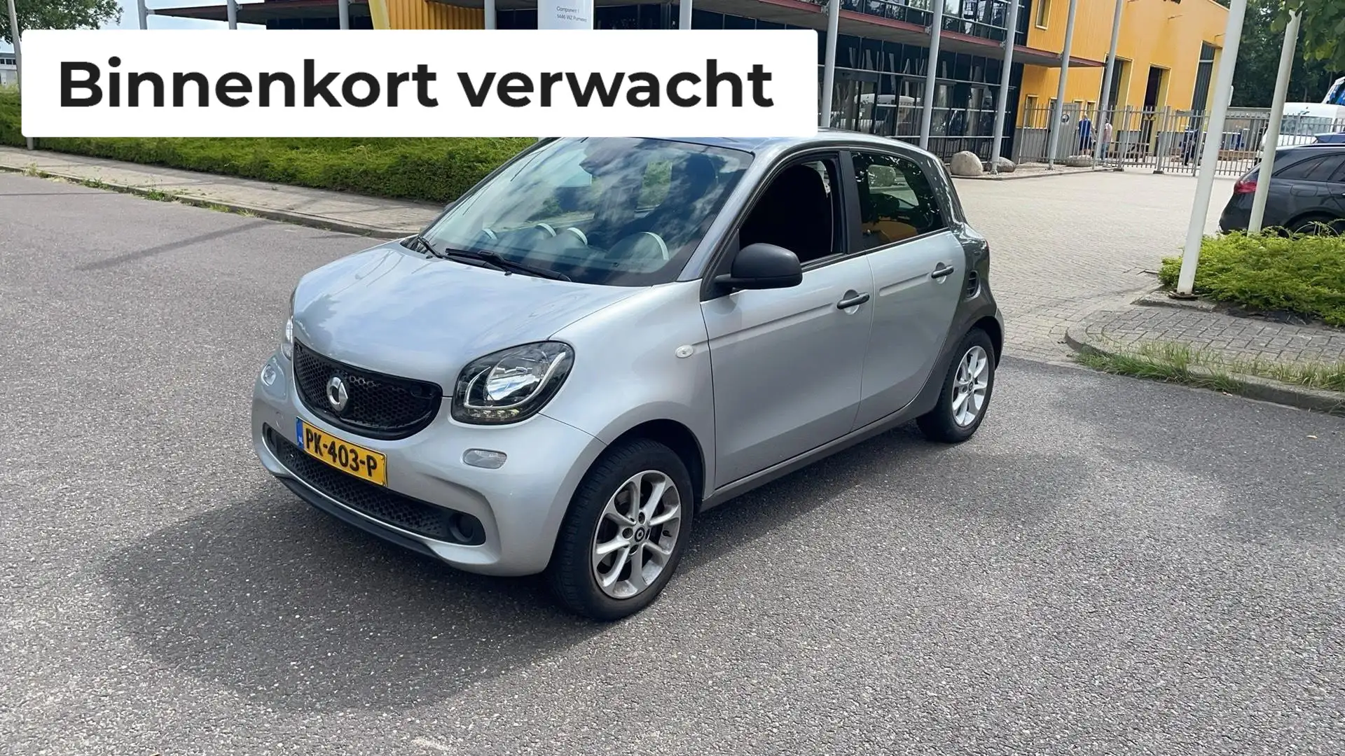 smart forFour 1.0 Pure Aut. | Elek. Bed. Ramen & Spiegels | Aut. Grijs - 1