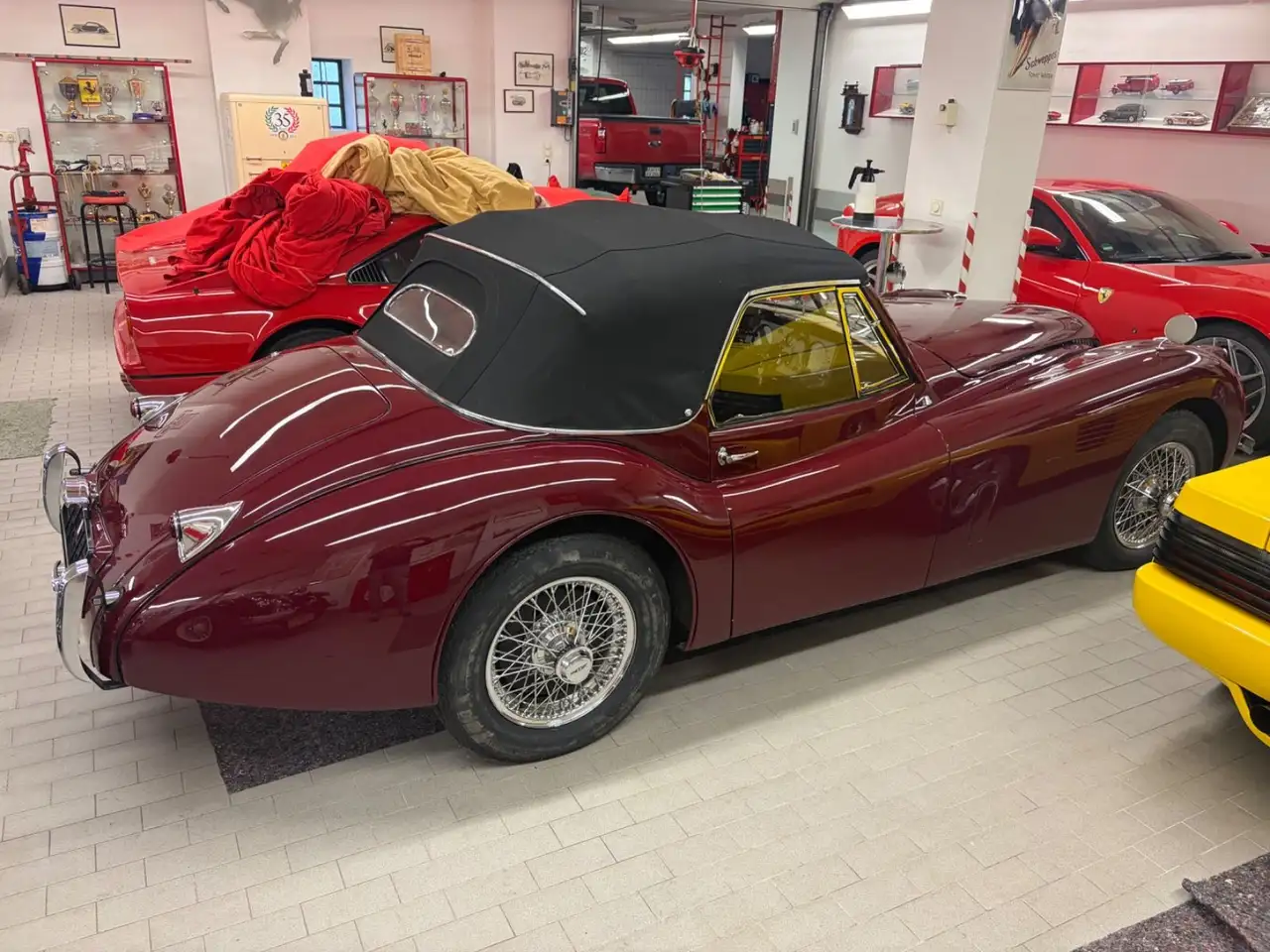 Jaguar XK 120 DHC Cabrio EXELLENTER ZUSTAND, foto 3