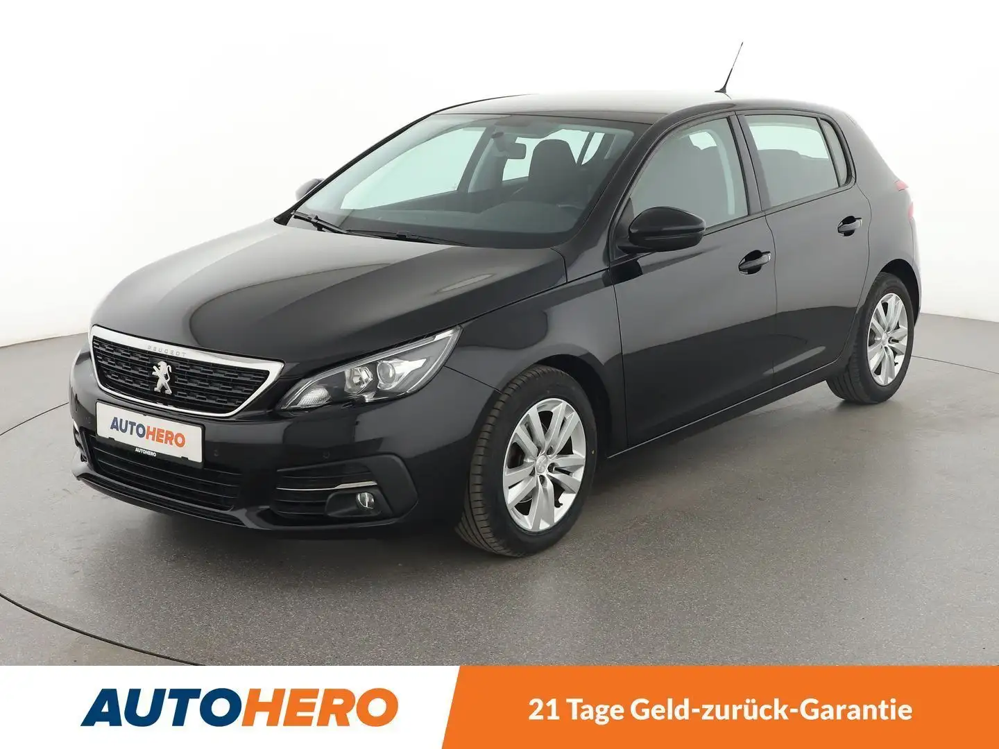 Peugeot 308 1.5 Blue-HDi Active Aut*NAVI*TEMPO*PDC*SHZ*KLIMA* Noir - 1
