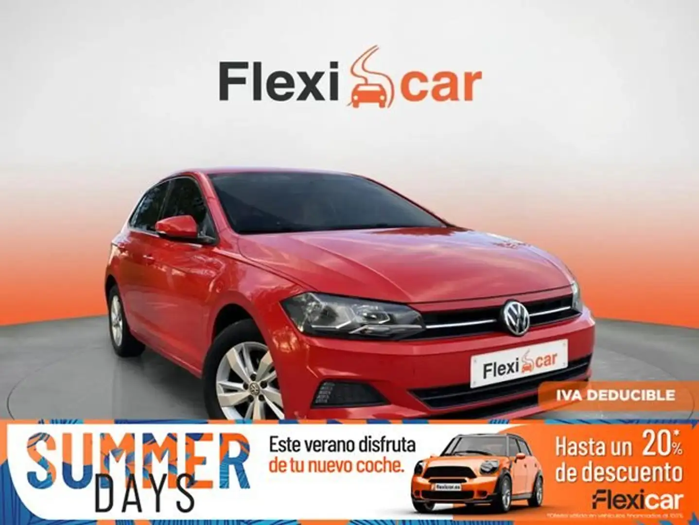 Volkswagen Polo 1.0 TSI Advance DSG 70kW Rojo - 1