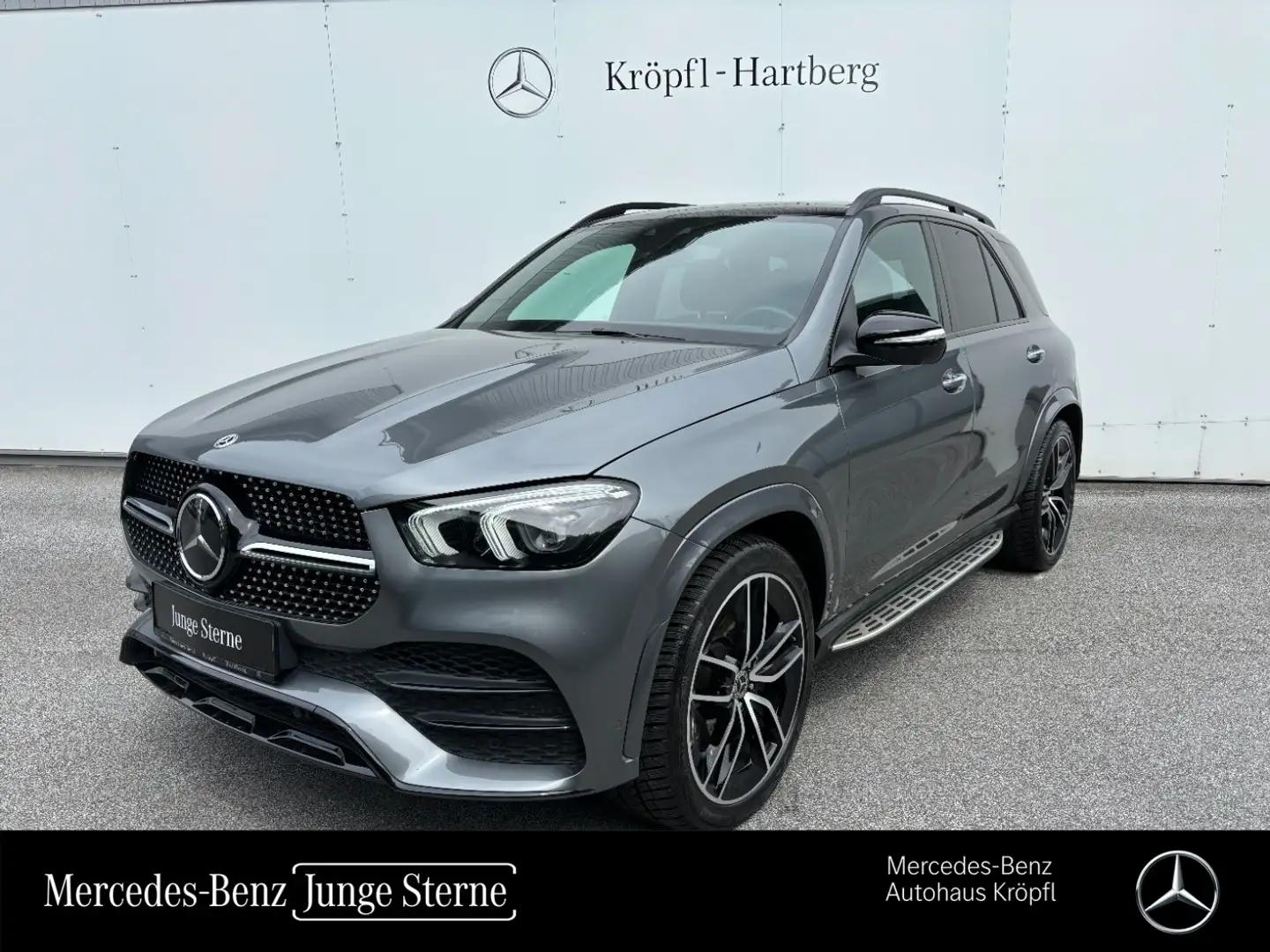 Mercedes-Benz GLE 400 d 4MATIC AMG Pano Night AIR FAP Distr Szürke - 1