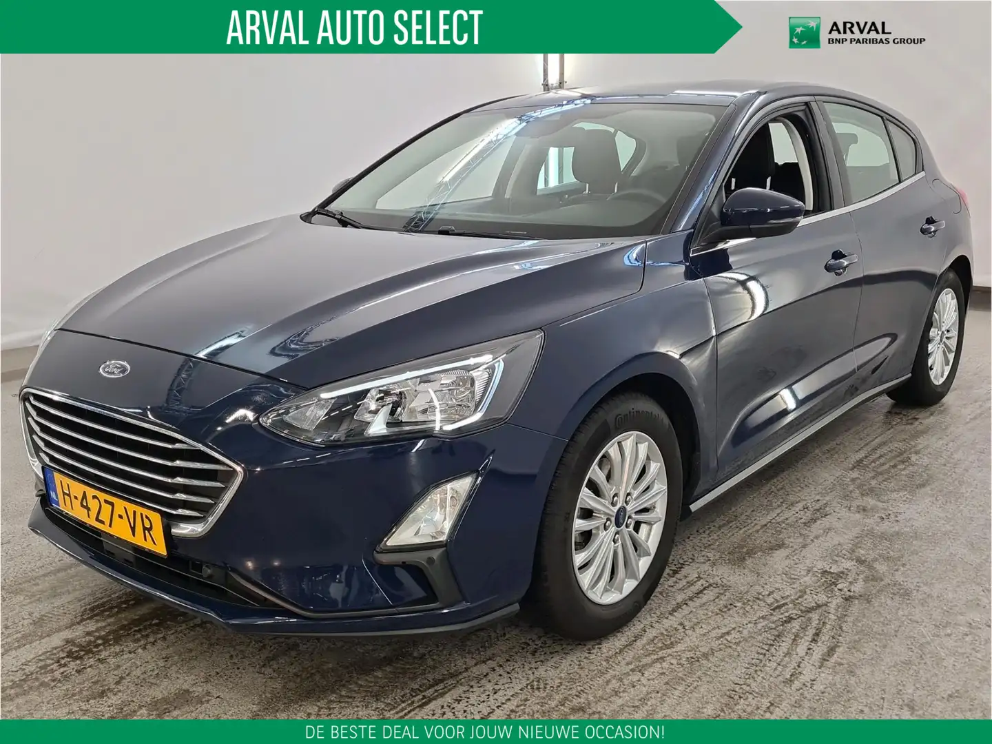 Ford Focus 1.0 EcoBoost 125pk Titanium Business Hatchback | T Blauw - 1