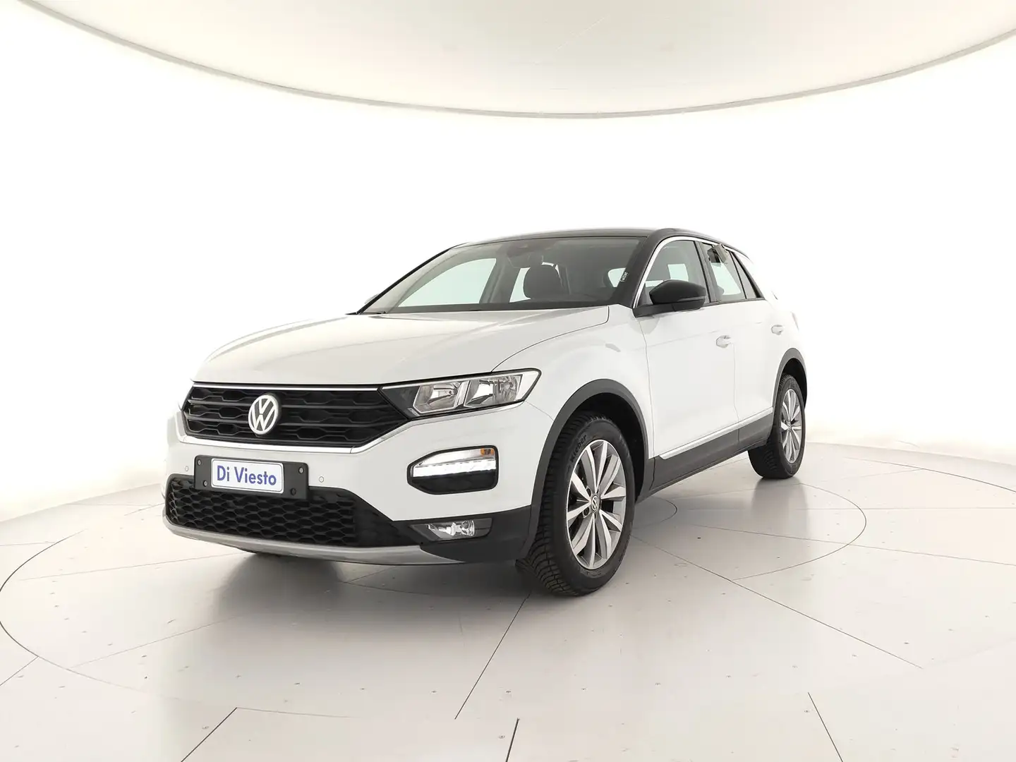 Volkswagen T-Roc 1.5 tsi act style Bianco - 1