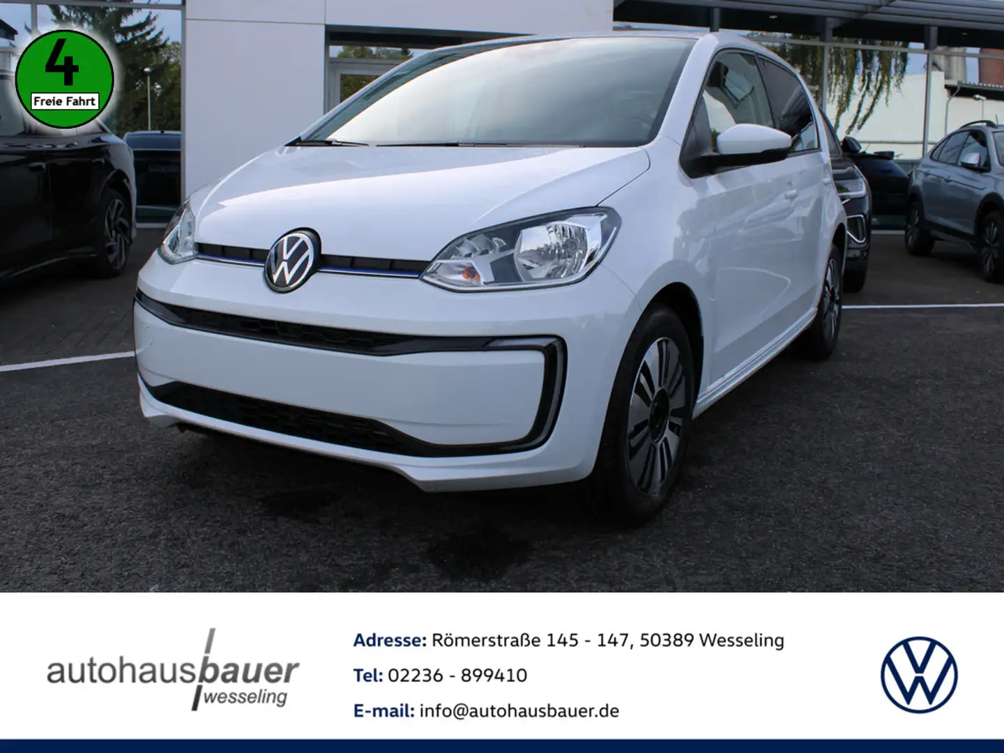 Volkswagen e-up! Edition 61 kW 83 PS 32,3 kWh 1-Gang-Automatik Weiß - 1