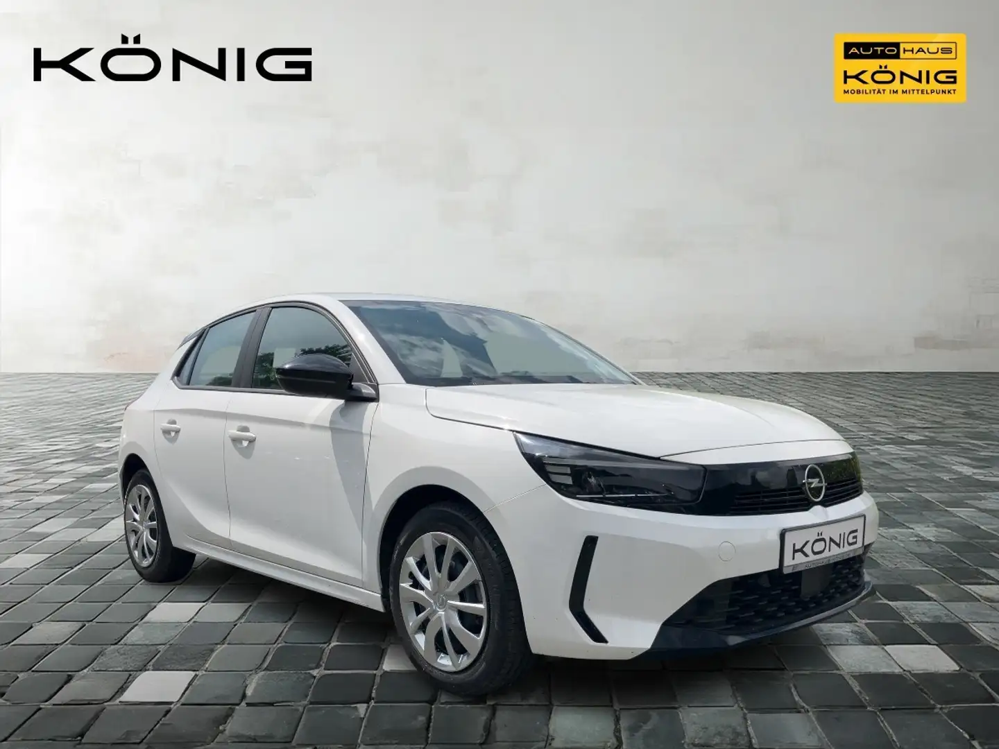 Opel Corsa Edition 1.2 AUTOMATIK Weiß - 2