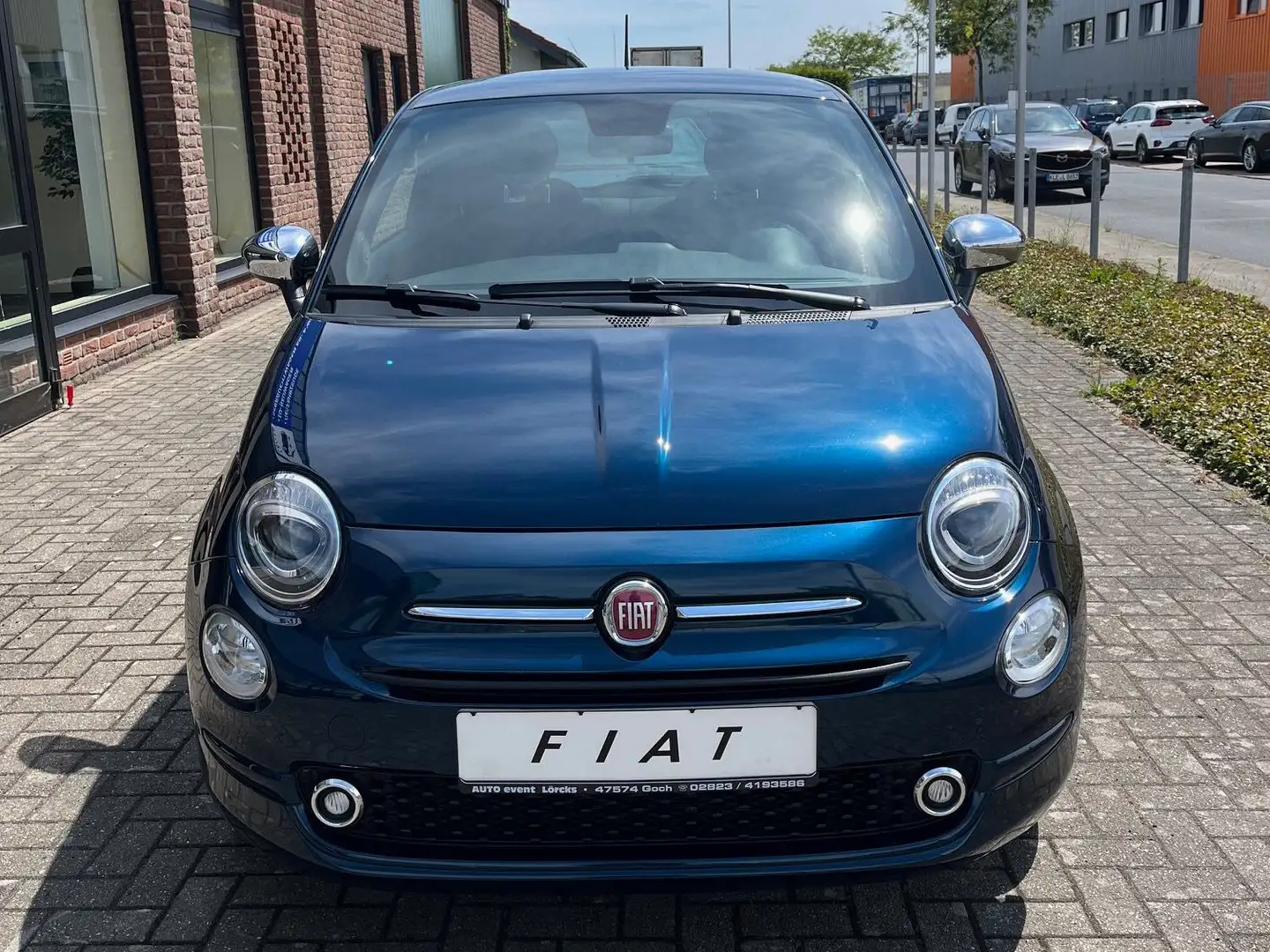 Fiat 500 Hybrid Blau - 2