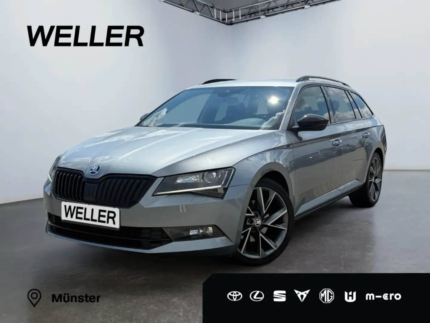 Skoda Superb Combi 2.0 TDI DSG Sportline *ACC*DCC*CAM* Grau - 1