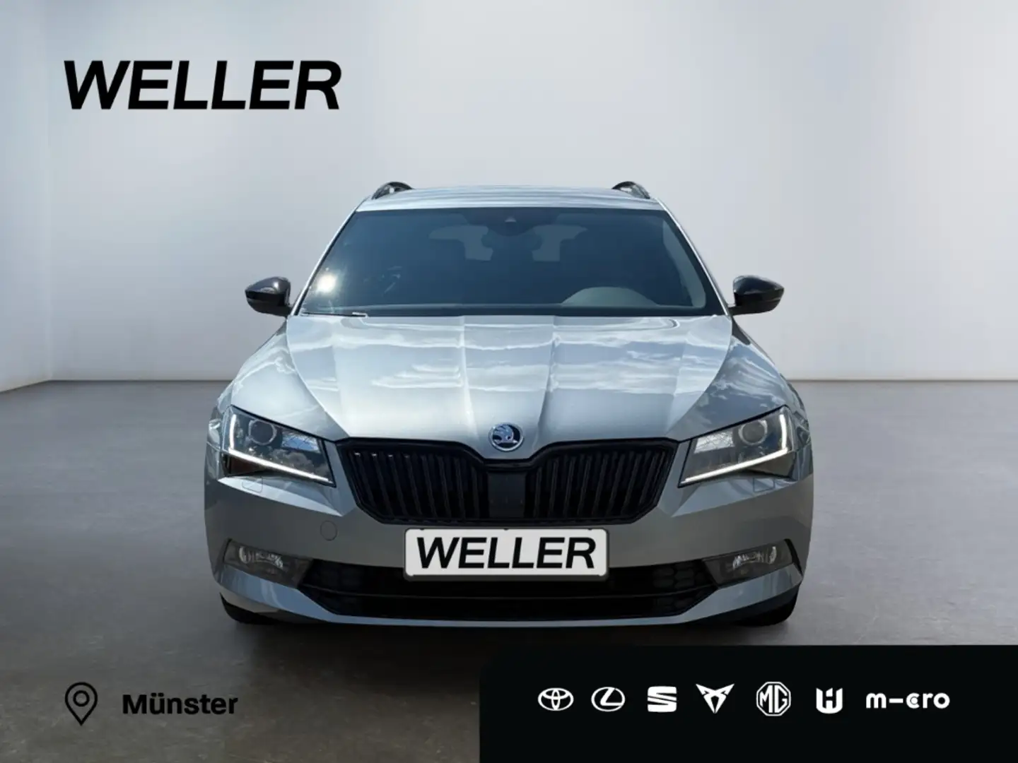 Skoda Superb Combi 2.0 TDI DSG Sportline *ACC*DCC*CAM* Grau - 2