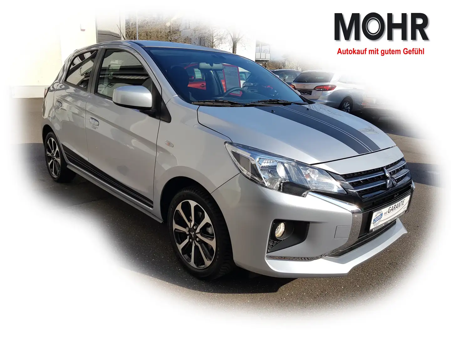 Mitsubishi Space Star Select+ Automatik RückfCam Sitzheiz DAB Silber - 1