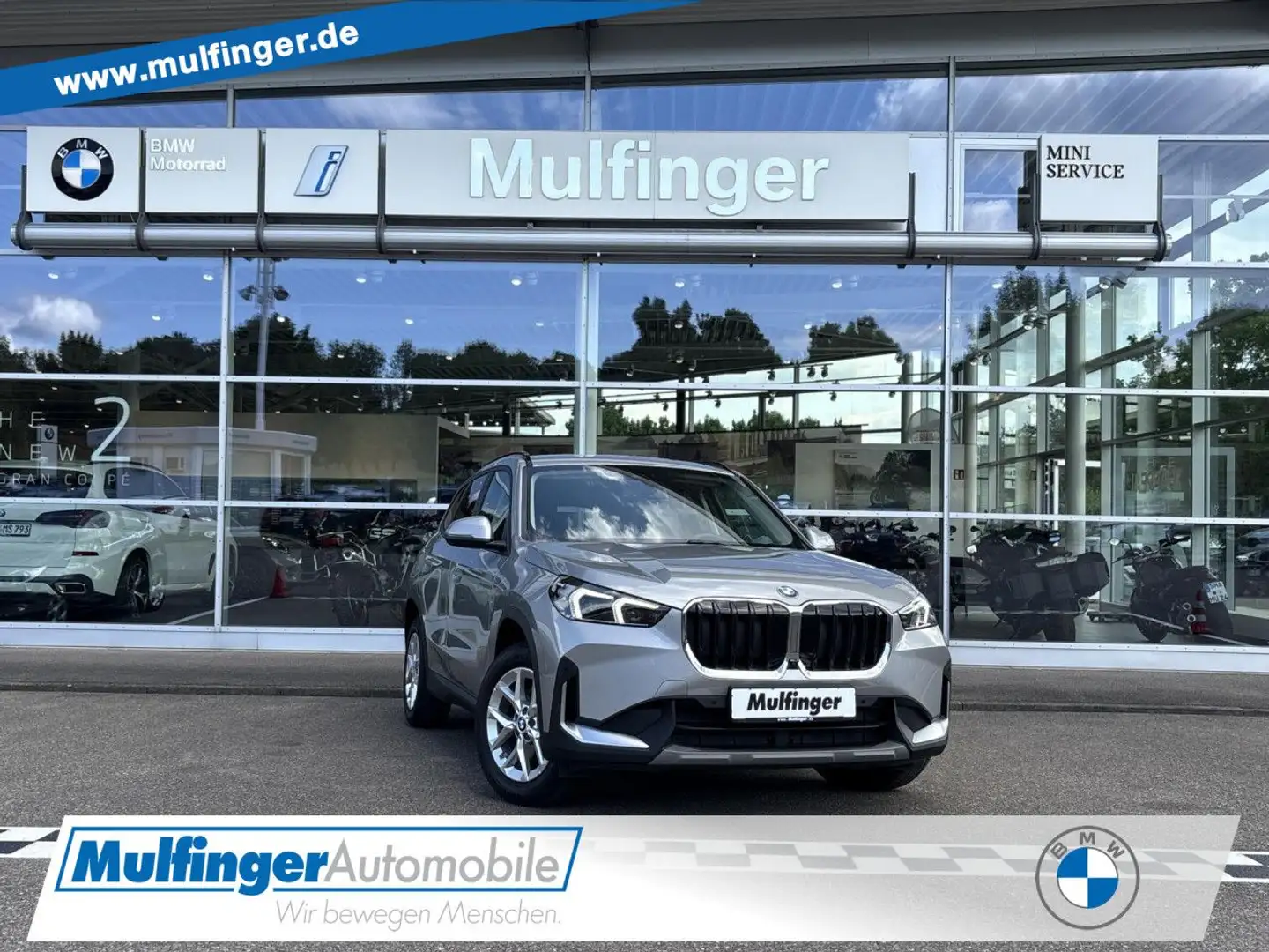 BMW X1 xDrive20d HUD ACC SurView LED KomfZ.Sitzh.18" Silber - 1