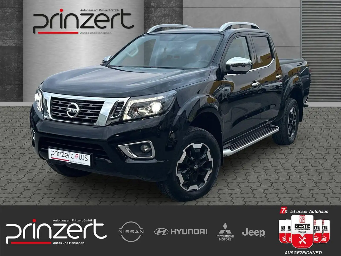Nissan Navara 2.3 dCi 4x4 Double Cab "Tekna" AHK*LED*Navi Negro - 1