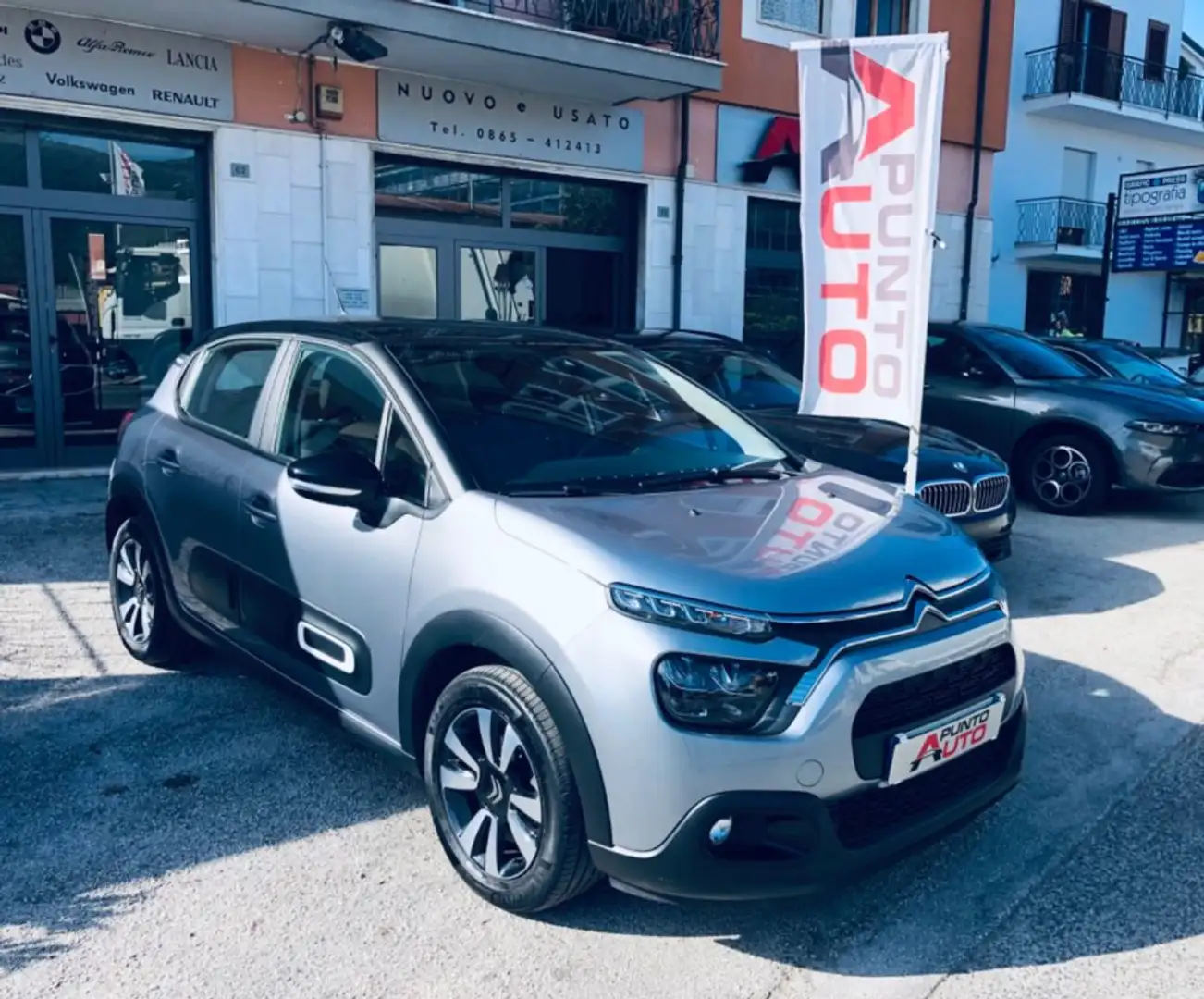 Citroen C3 BlueHDi 100 S&S C-Series- TELECAM Gris - 2