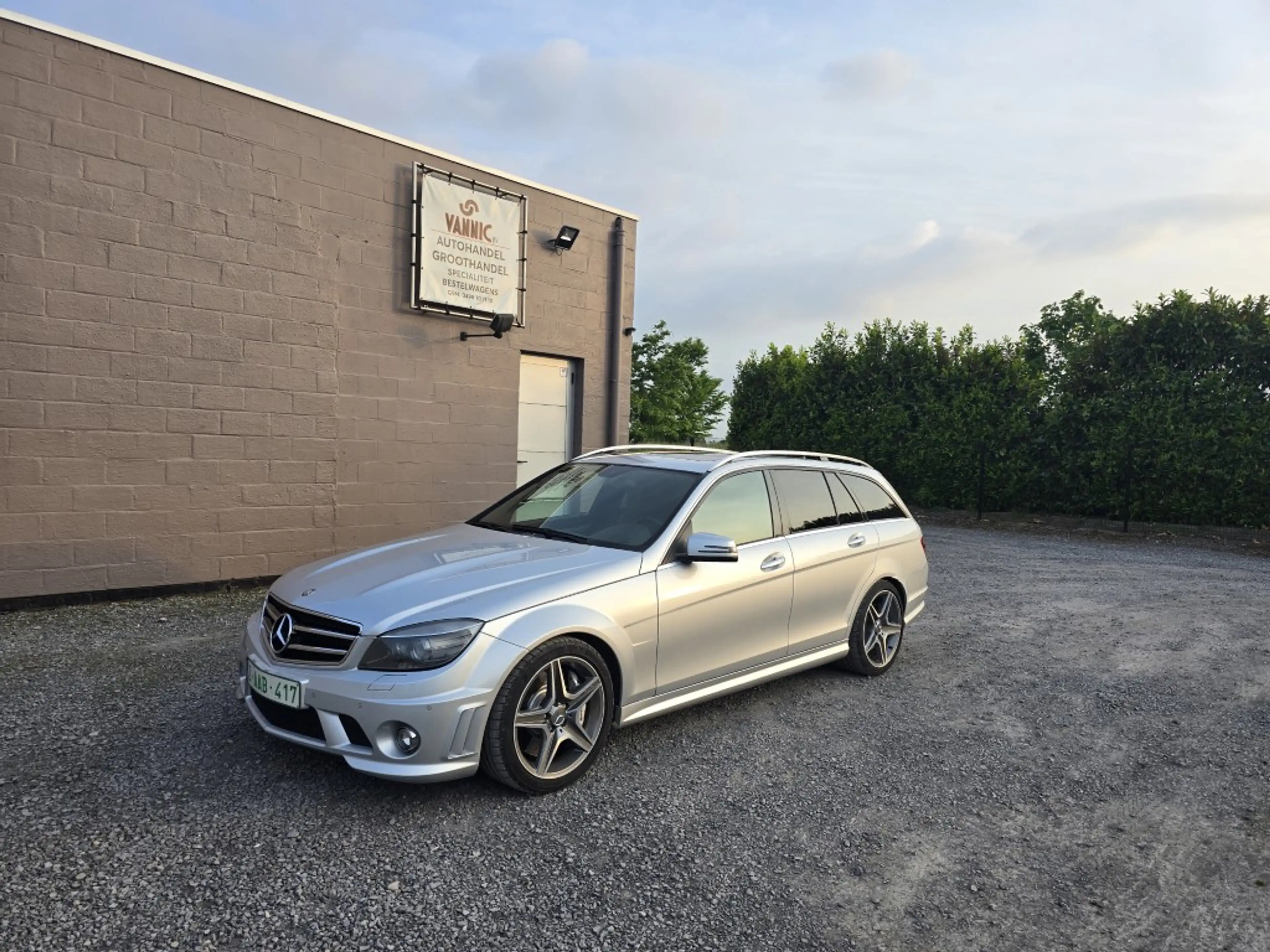 Mercedes-Benz C 63 AMG Lichte vracht , ONGEVALVRIJ !