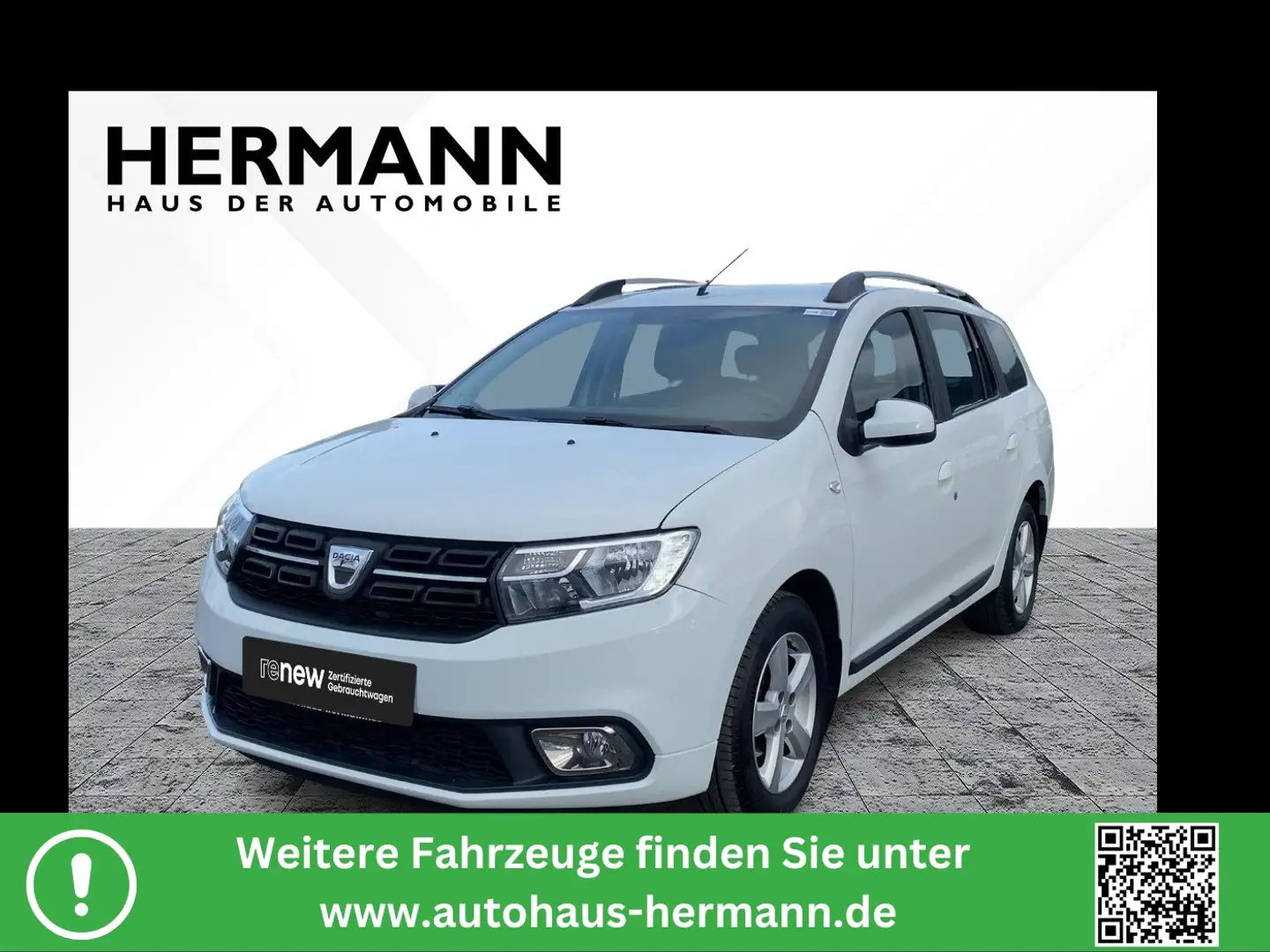 Dacia Logan II Kombi 0.9 TCe 90 eco² MCV Laureate CAM Blanc - 1