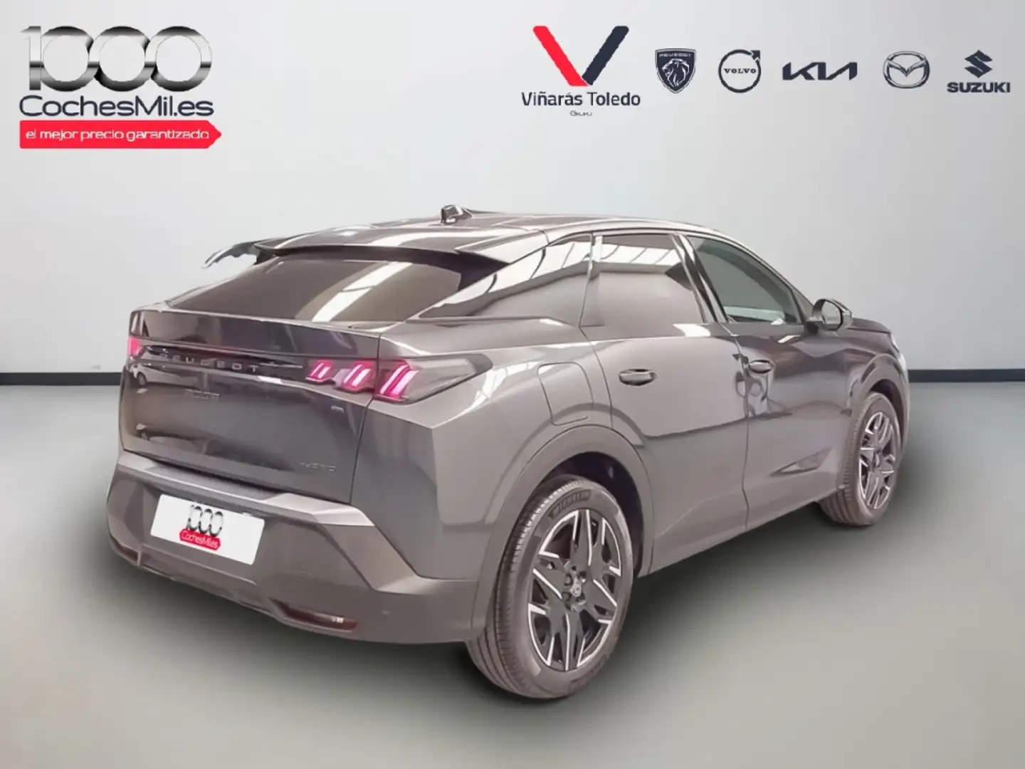 Peugeot 3008 Hybrid 136 Allure eDCS6 Grau - 2