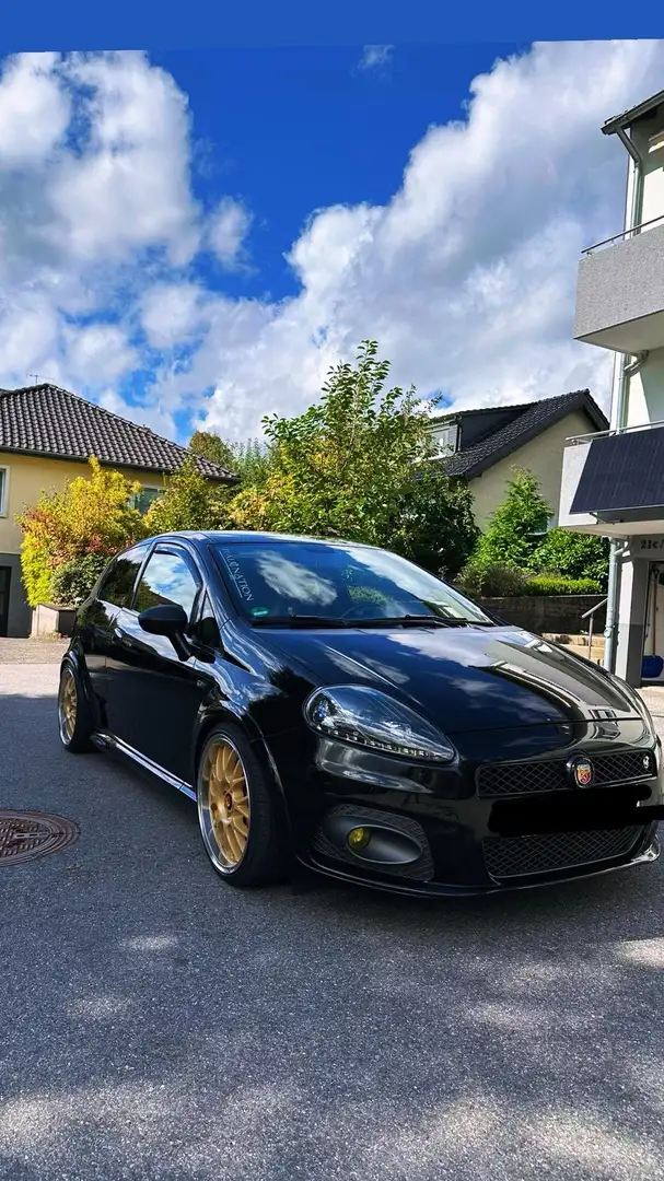 Abarth Grande Punto Schwarz - 1